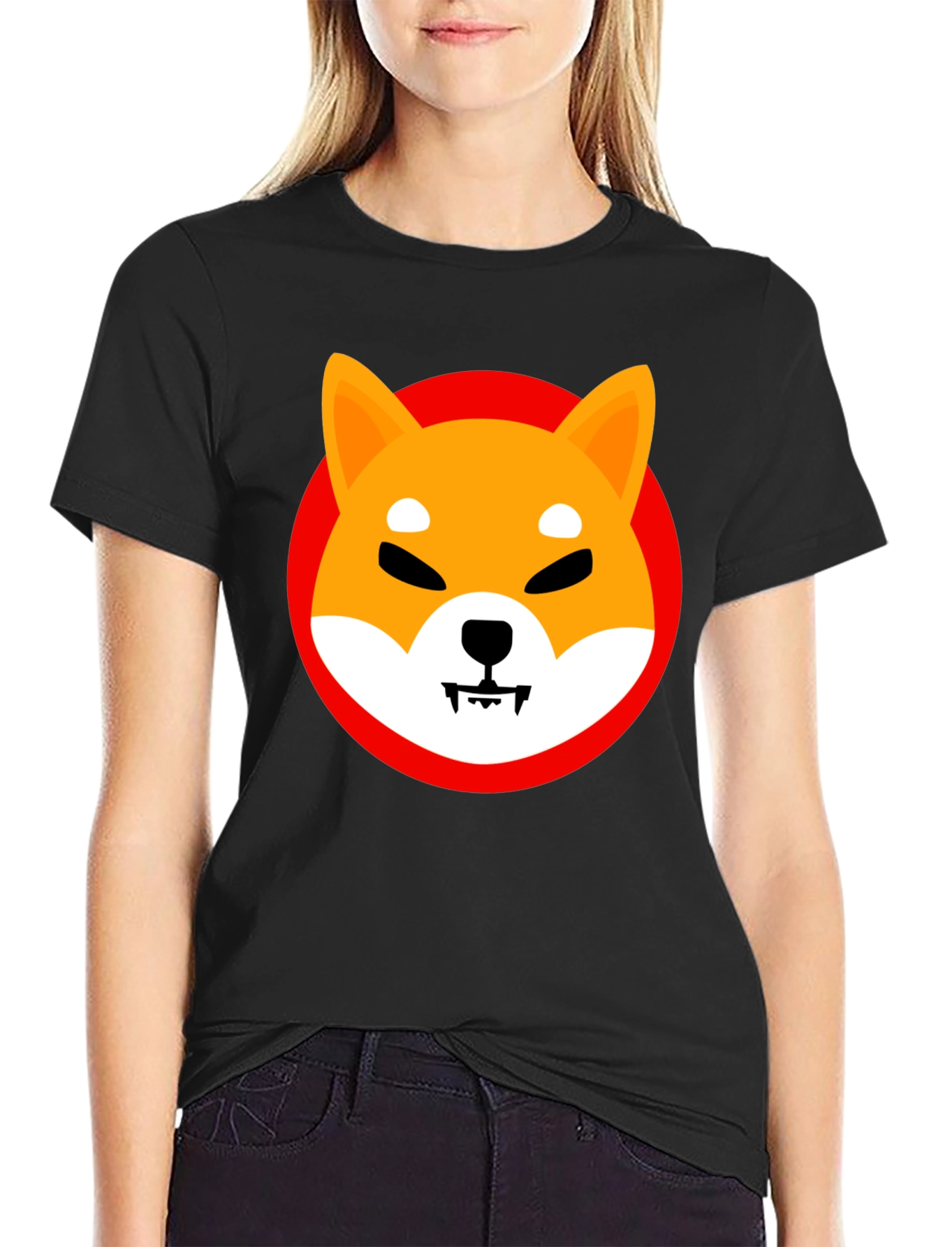 Shiba Inu Graphic Tee - Meme Crypto Dog T-Shirt