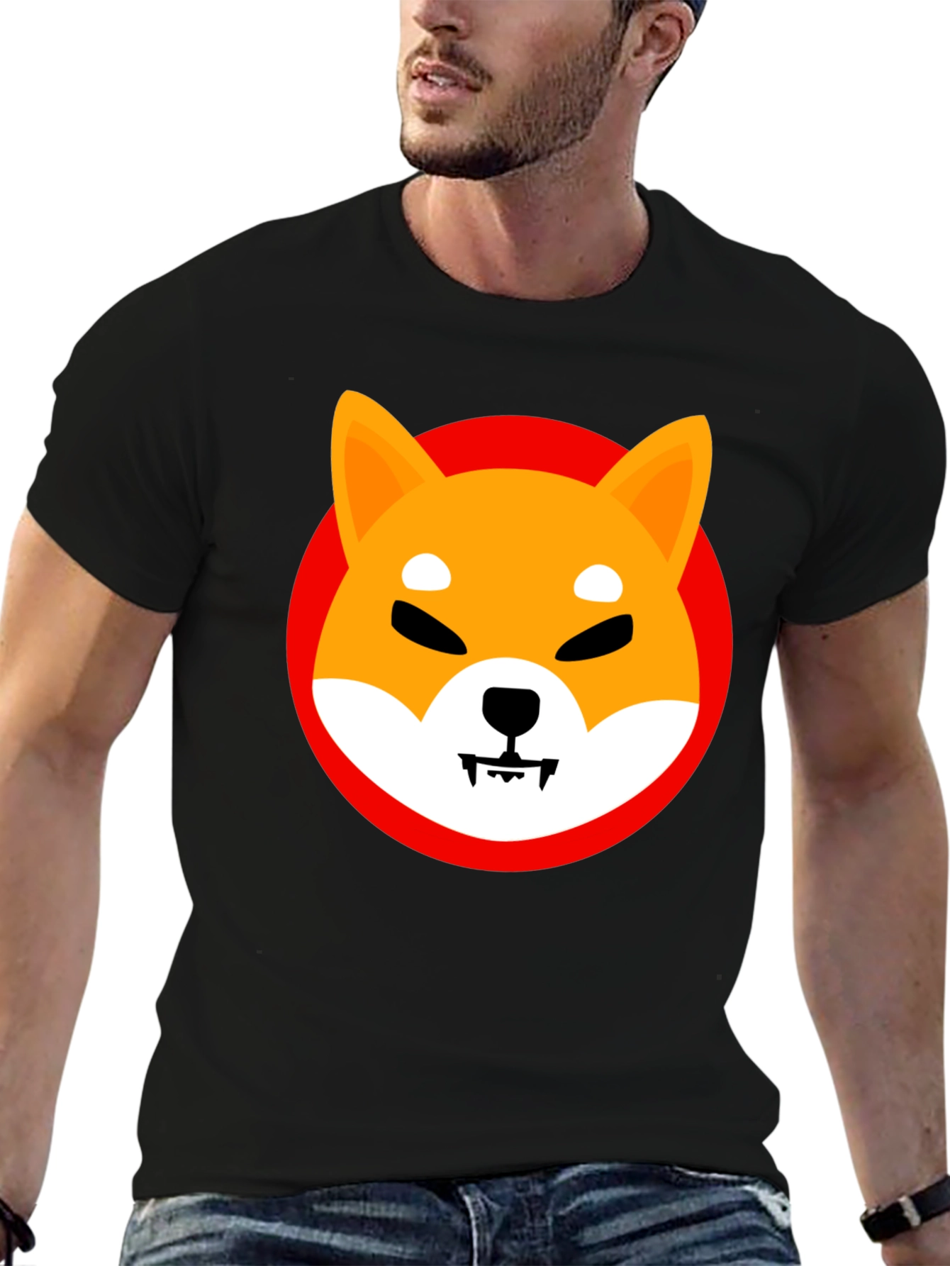 Shiba Inu Graphic Tee - Meme Crypto Dog T-Shirt