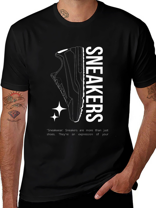 Sneakers Expression Black T-Shirt
