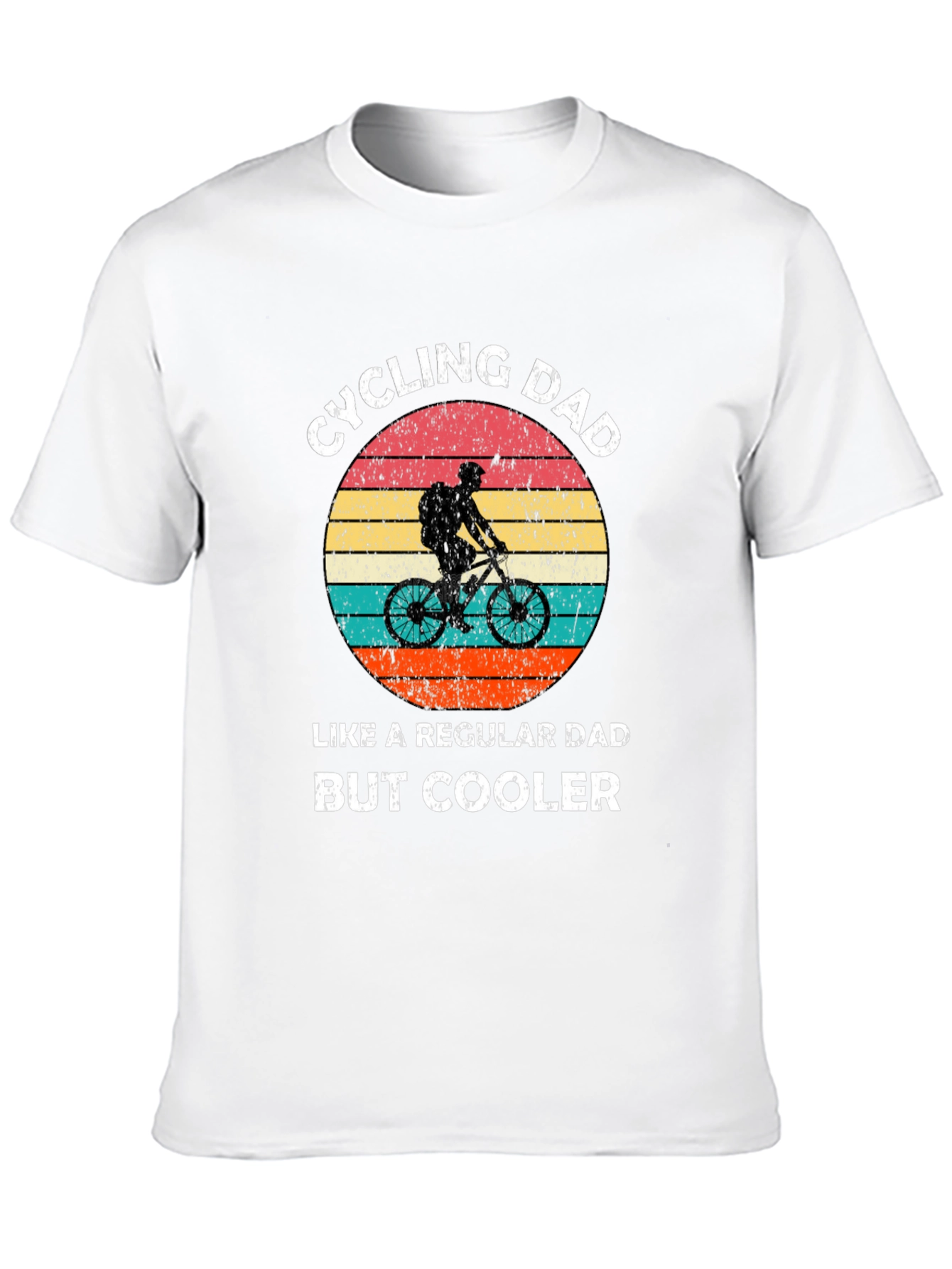 Cycling Dad T-Shirt - Cool Dad Gift