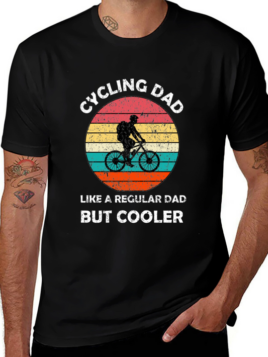 Cycling Dad T-Shirt - Cool Dad Gift