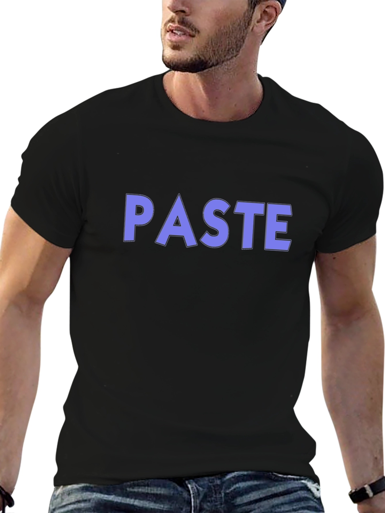 Paste Graphic Tee - Soft Cotton Comfort