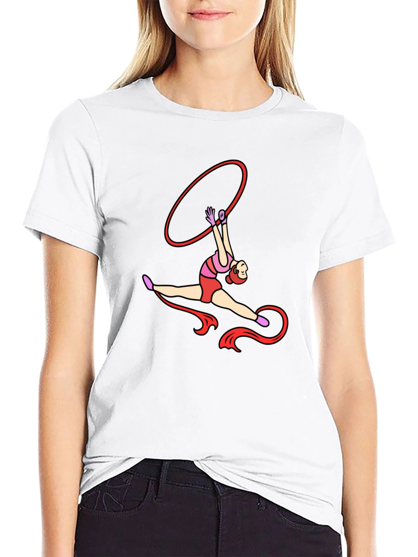 Gymnast T-Shirt - Rhythmic Sport Design