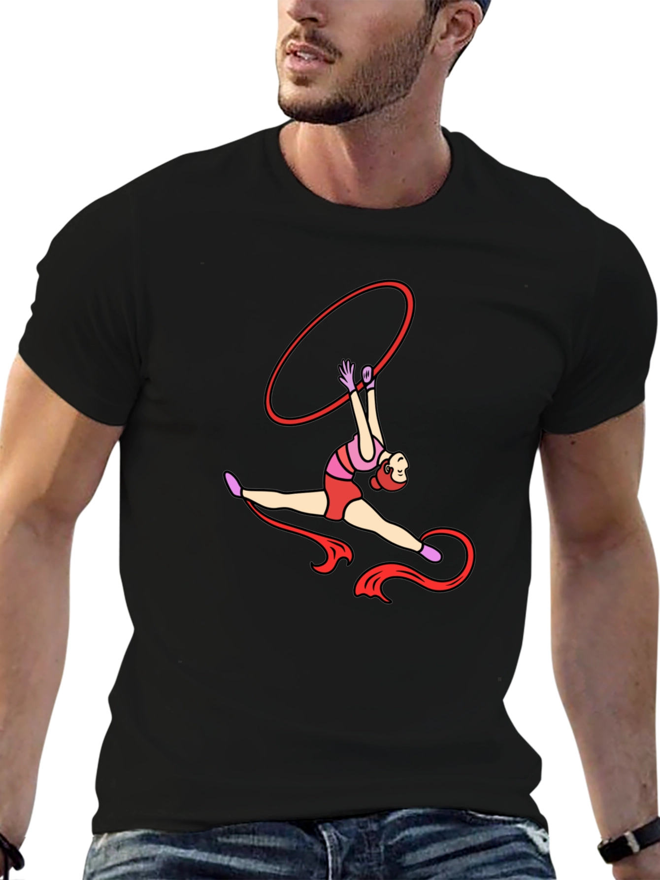 Gymnast T-Shirt - Rhythmic Sport Design
