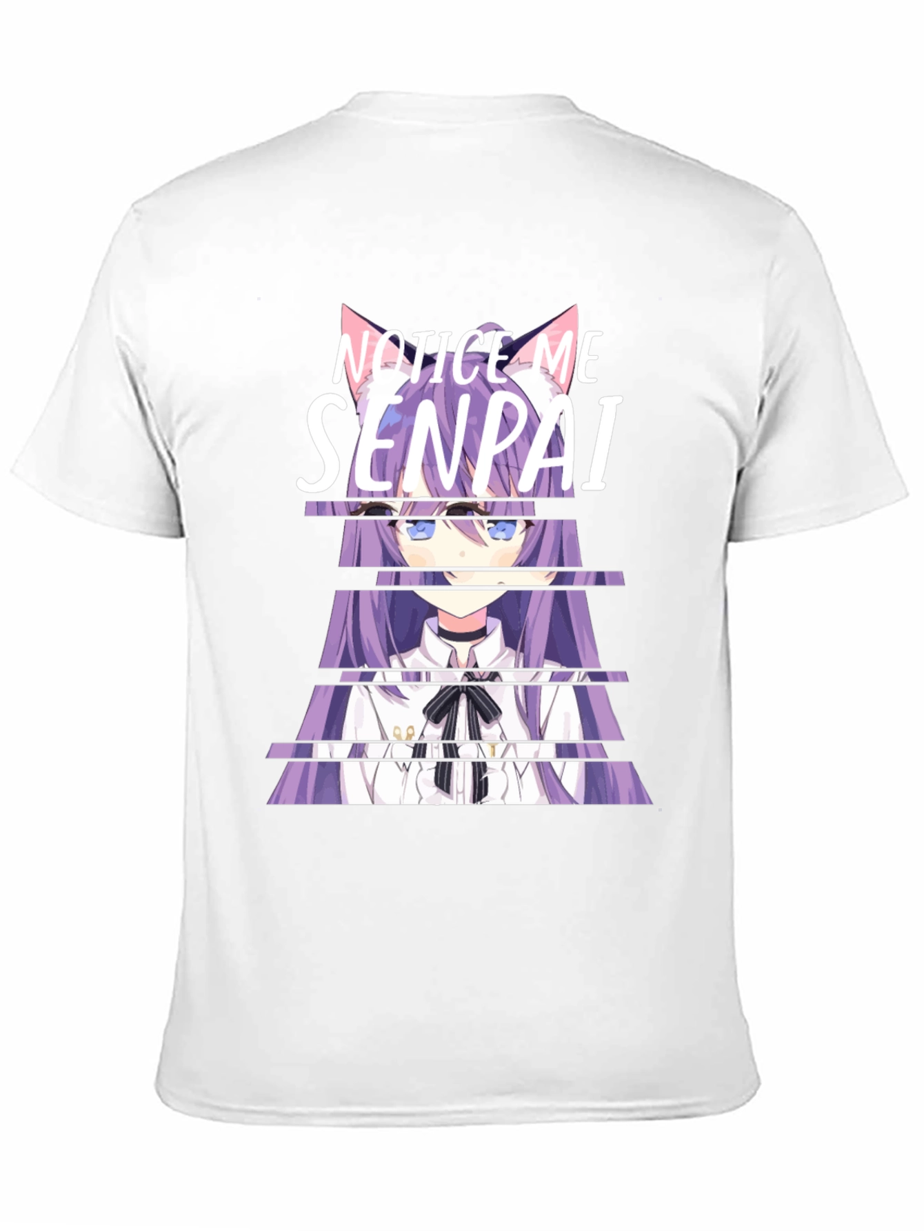 Notice Me Senpai Anime Graphic T-Shirt