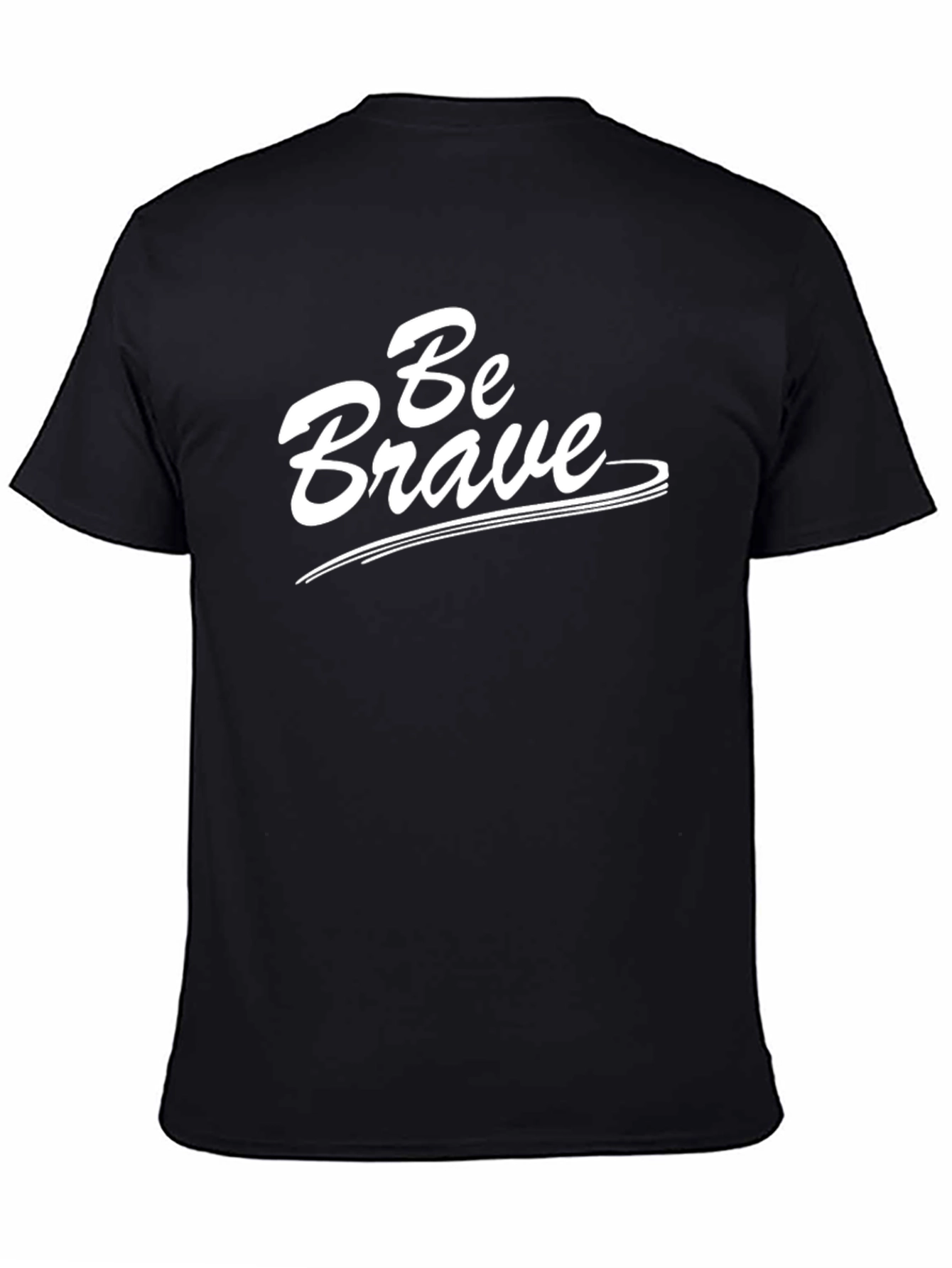 Be Brave Graphic T-Shirt - Black
