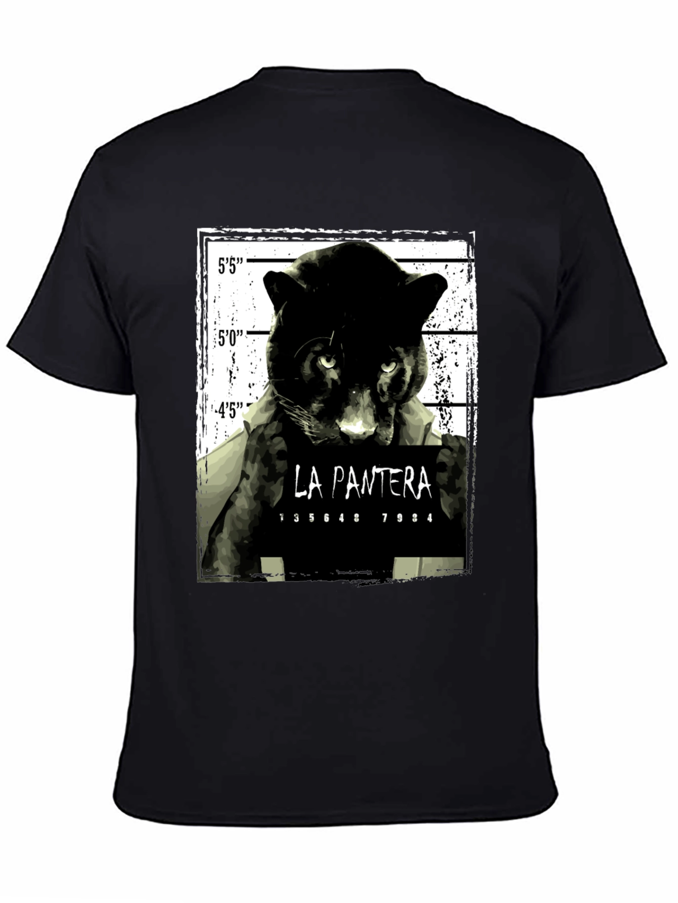 La Pantera Graphic T-Shirt - Black