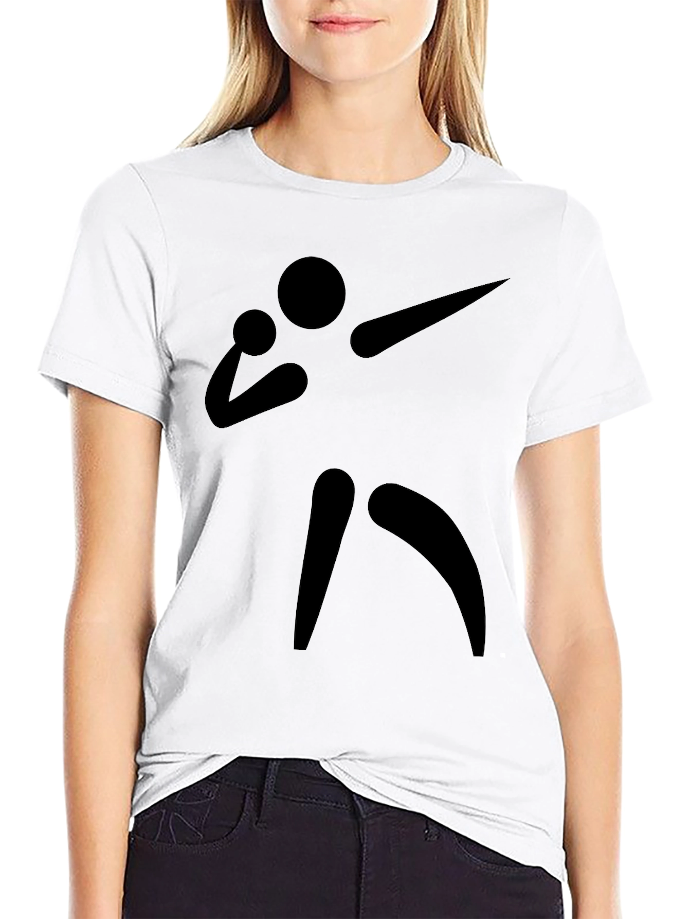 Shot Put Athlete Graphic T-Shirt