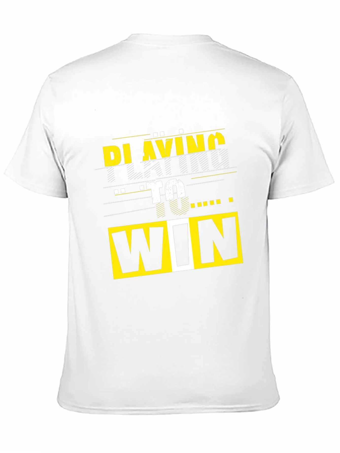 Playing To Win Graphic Tee - Black T-Shirt