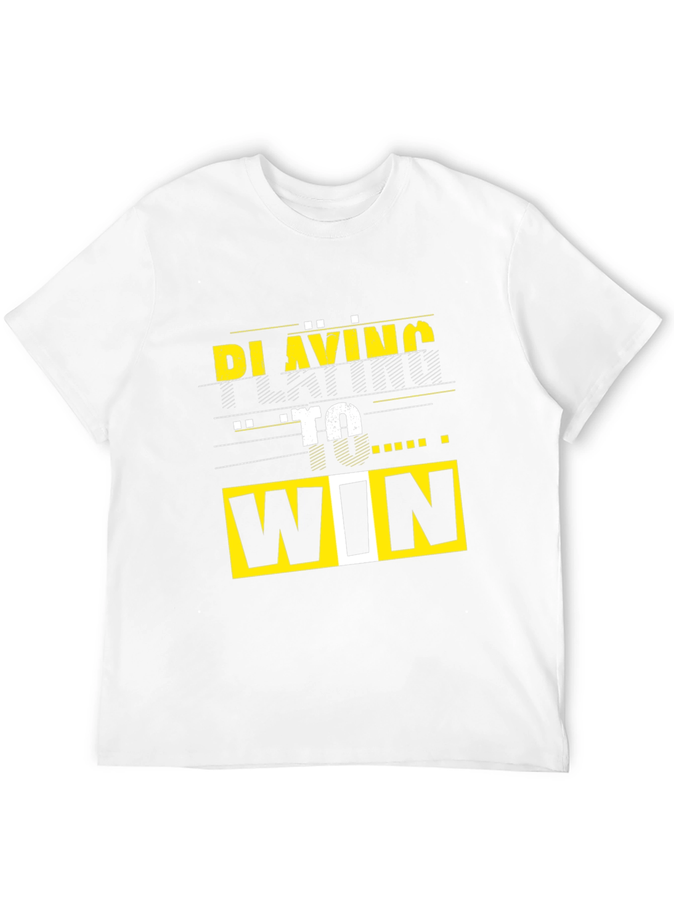 Playing To Win Graphic Tee - Black T-Shirt