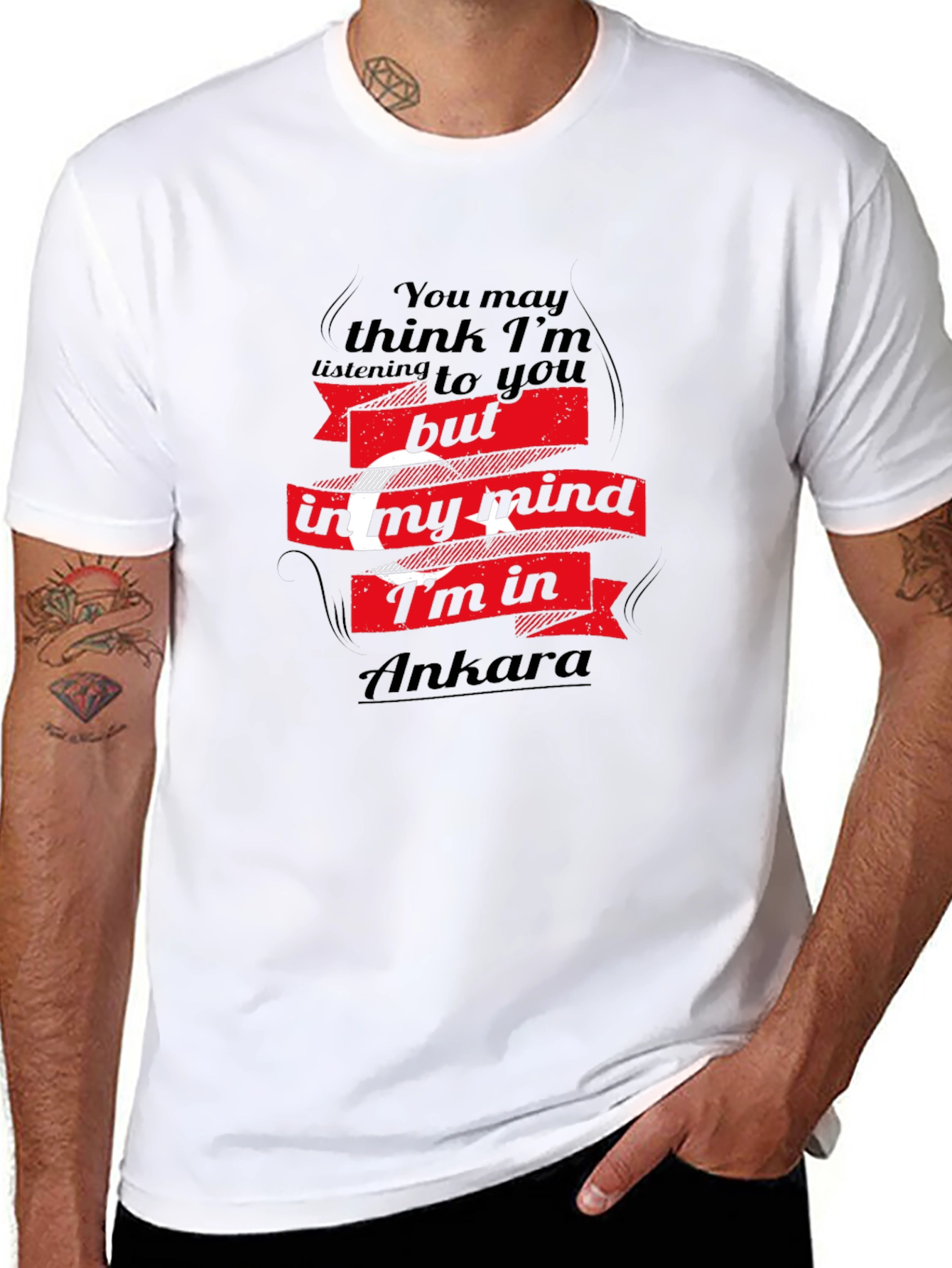 Ankara Mind T-Shirt - Humorous Graphic Tee