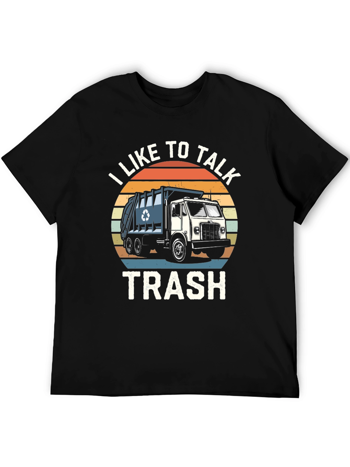 I Like to Talk Trash Graphic T-Shirt