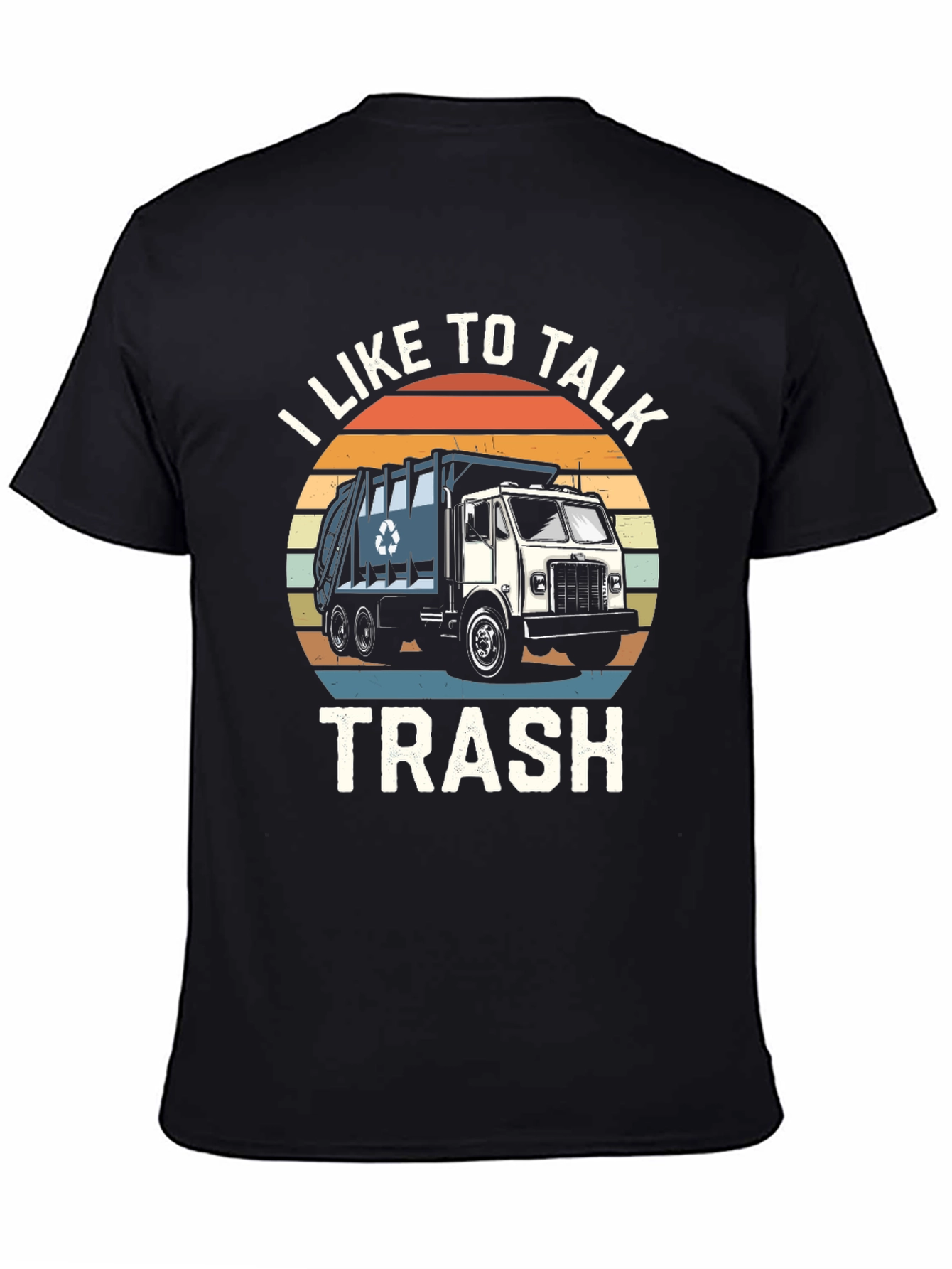 I Like to Talk Trash Graphic T-Shirt