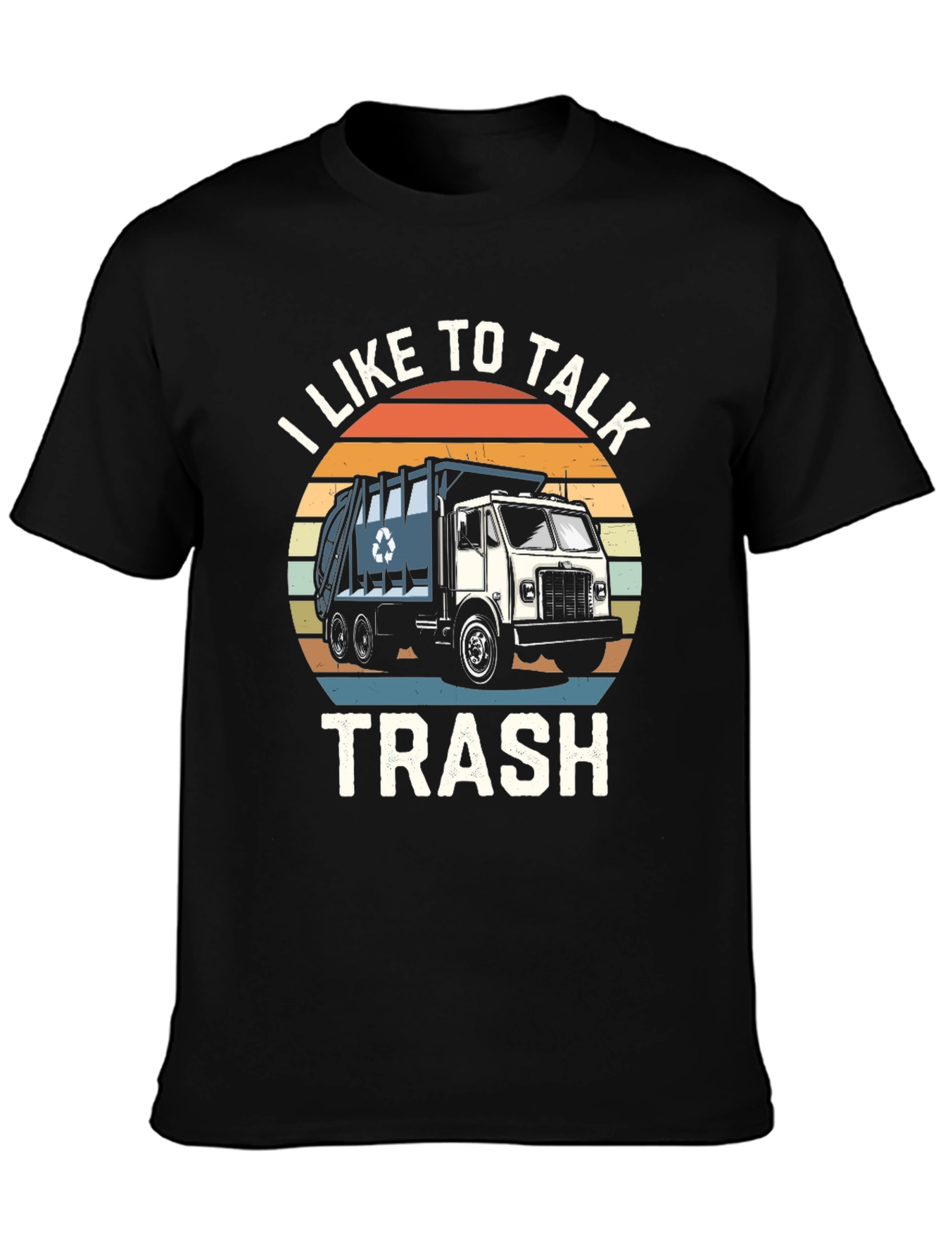 I Like to Talk Trash Graphic T-Shirt