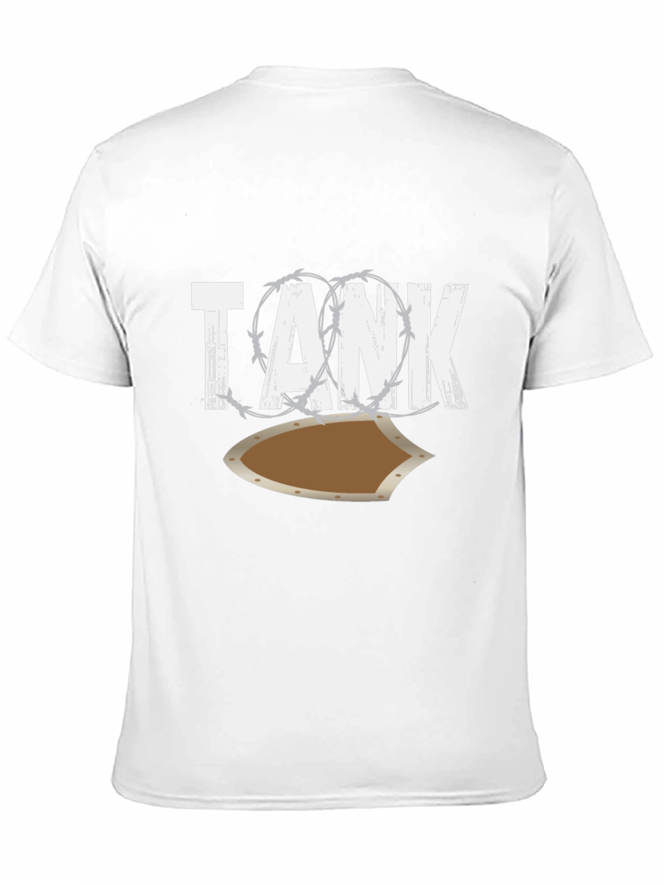 Tank Shield Graphic Tee - Mens Black T-Shirt