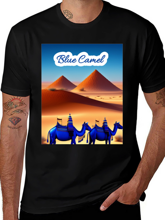 Blue Camel Desert T-Shirt