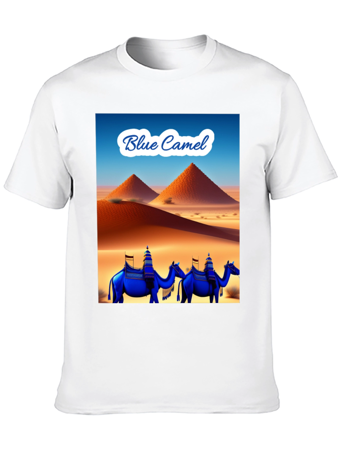 Blue Camel Desert T-Shirt