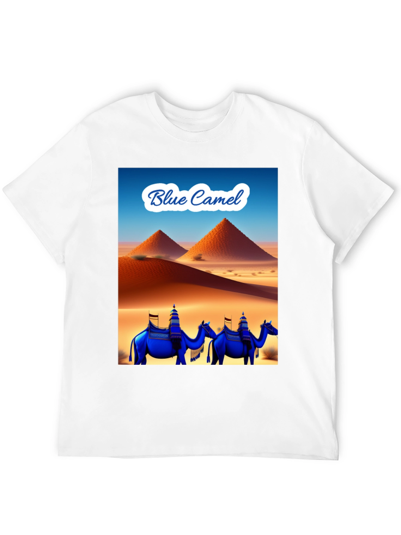 Blue Camel Desert T-Shirt