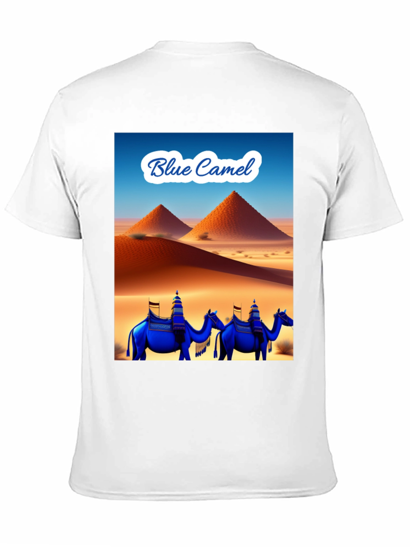 Blue Camel Desert T-Shirt