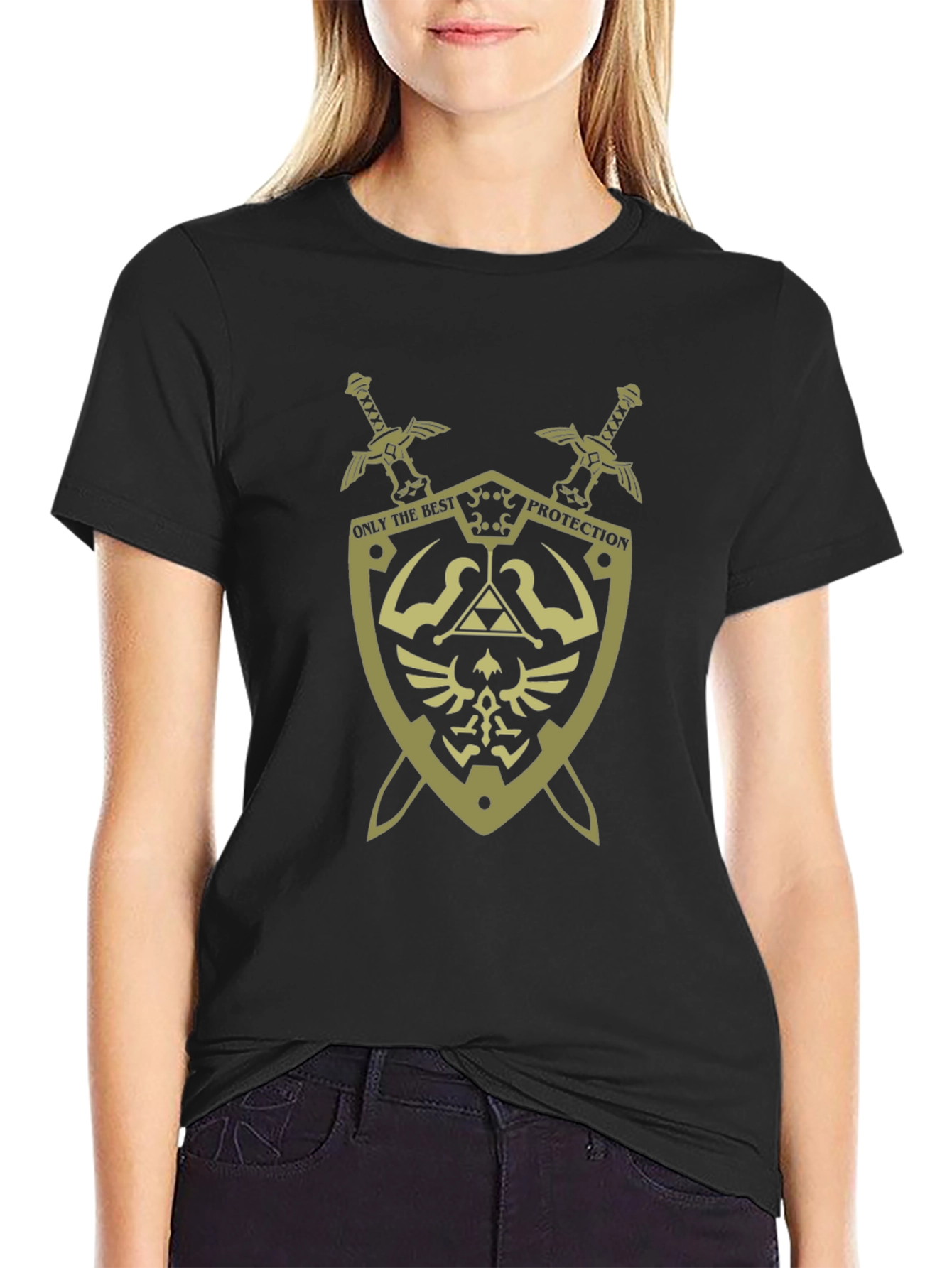Zelda Shield T-Shirt - Only the Best Protection Tee