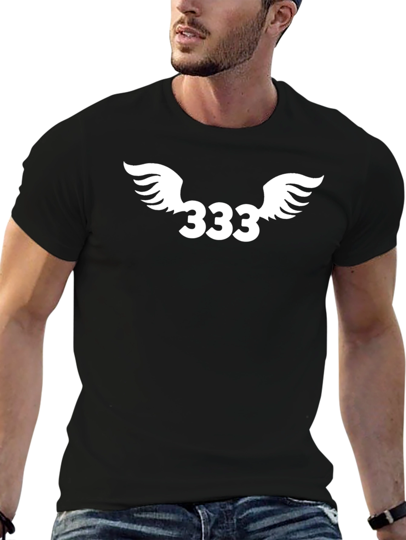 333 Angel Number Graphic T-Shirt