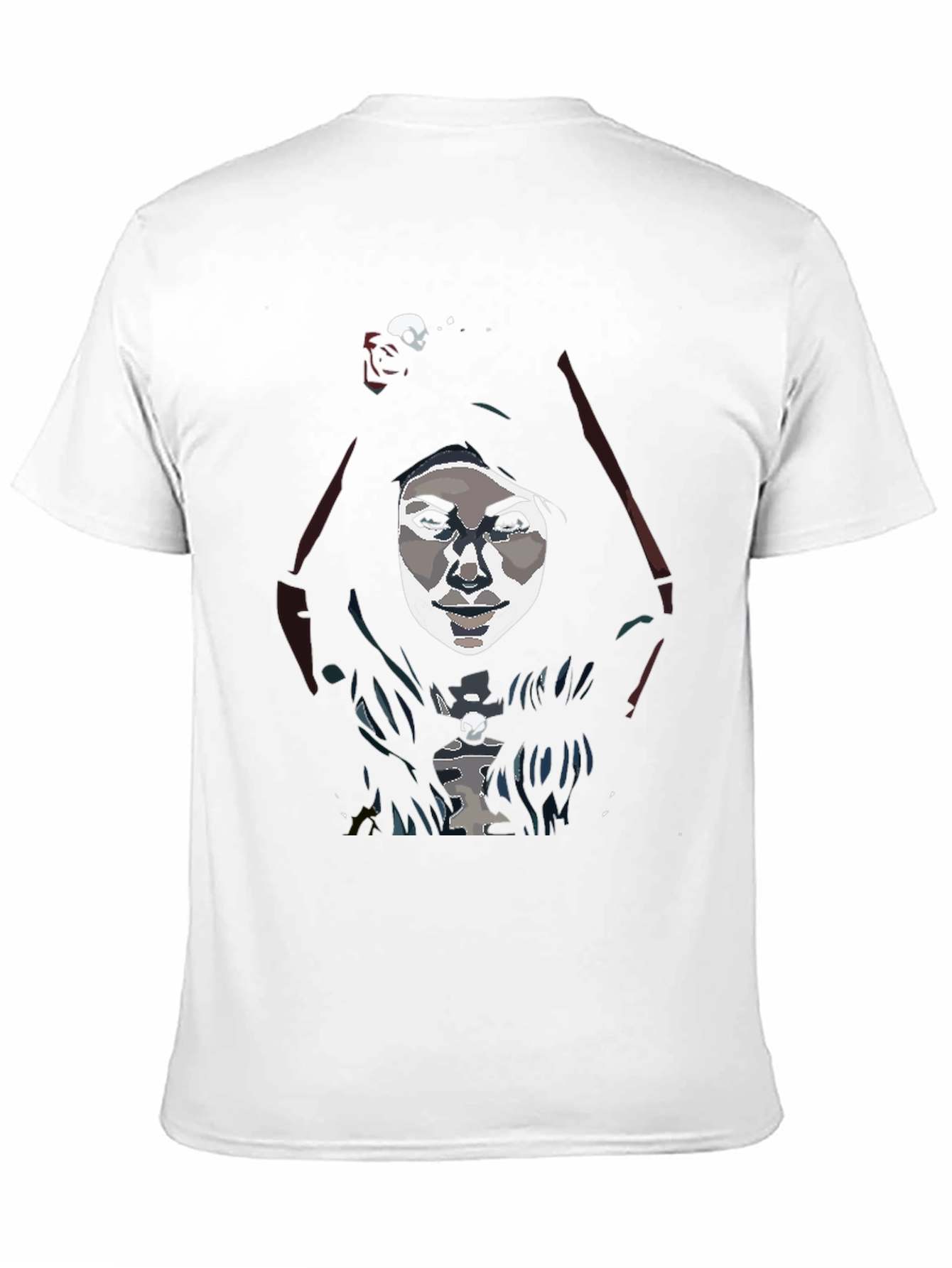Dark Reaper Graphic Tee - Mens Black Cotton Shirt