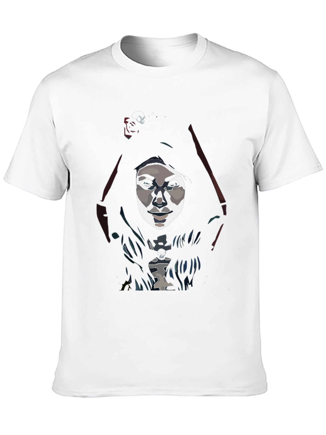 Dark Reaper Graphic Tee - Mens Black Cotton Shirt