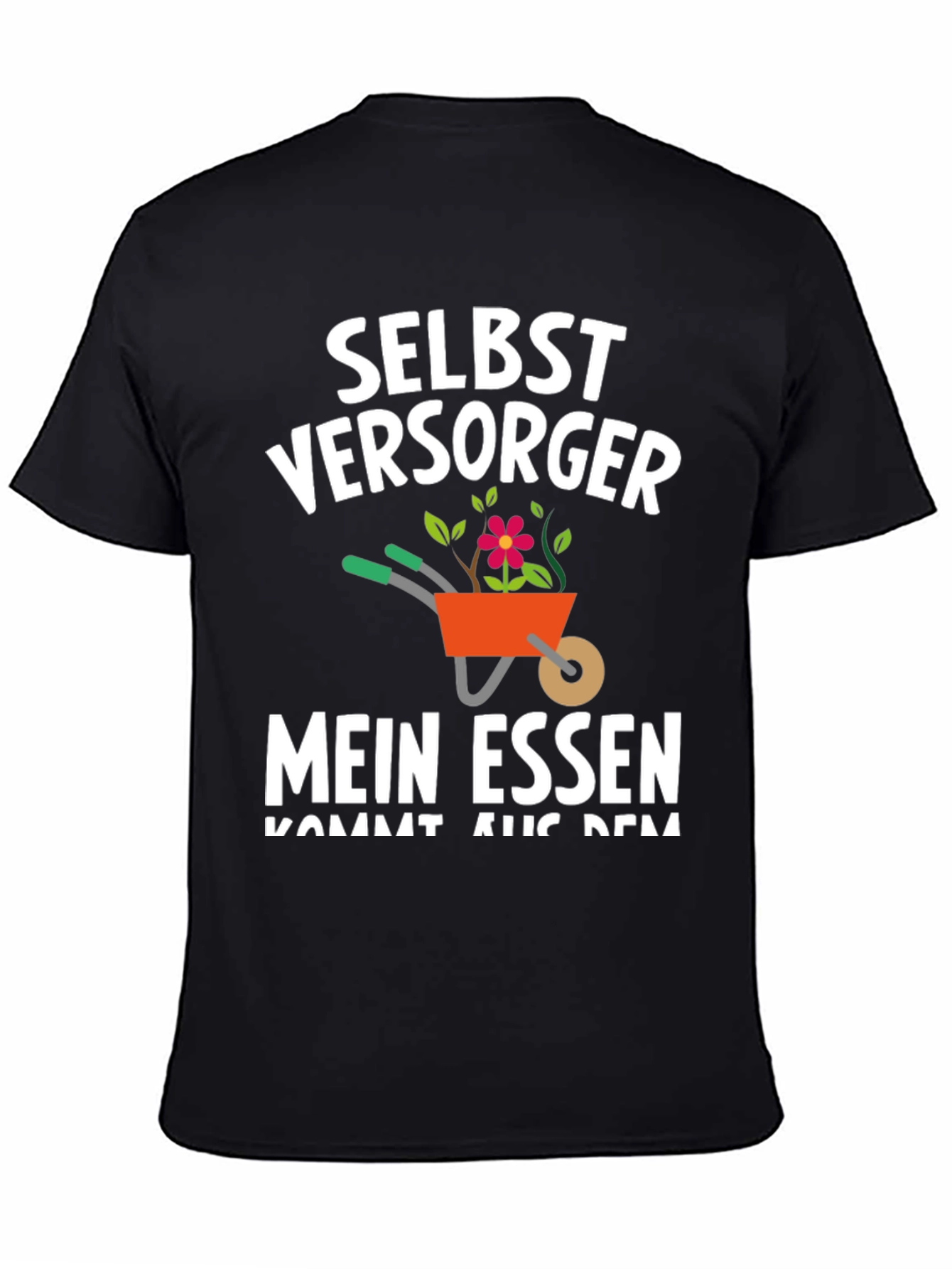 Selbstversorger Mein Essen T-Shirt