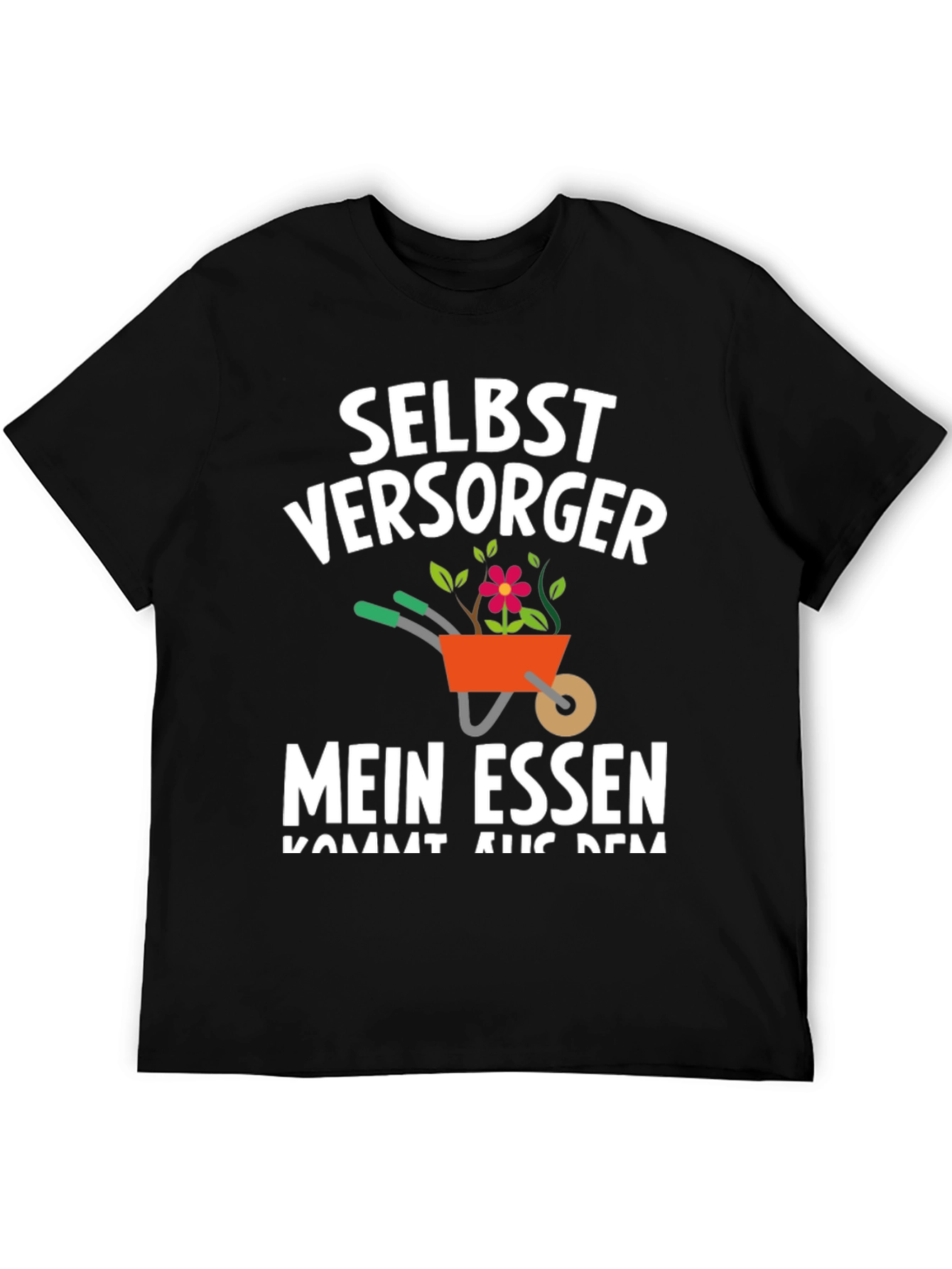 Selbstversorger Mein Essen T-Shirt