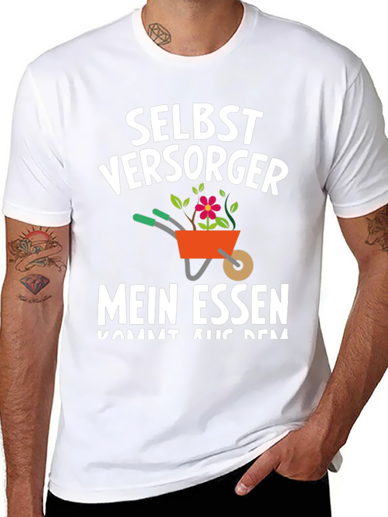 Selbstversorger Mein Essen T-Shirt
