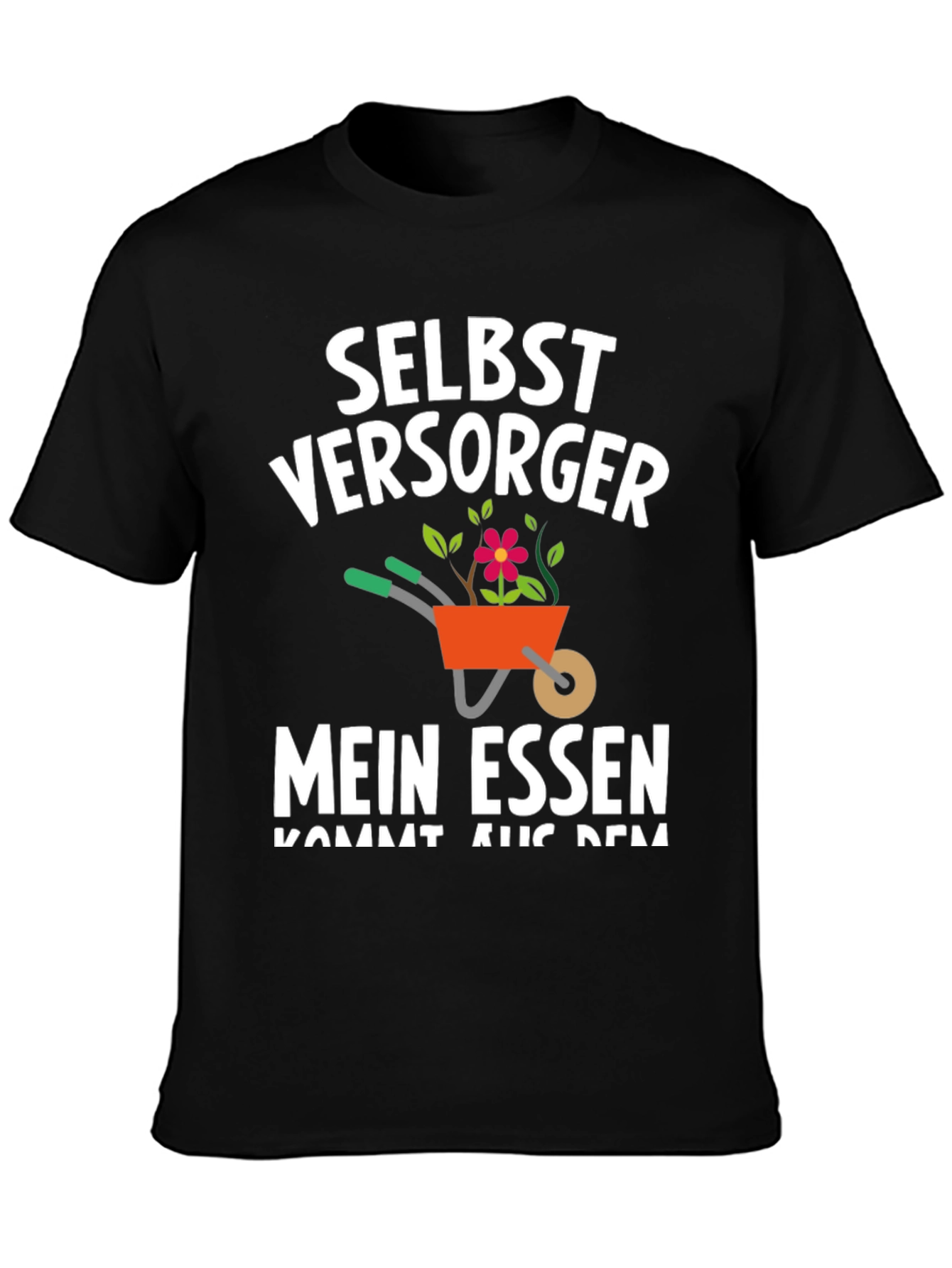 Selbstversorger Mein Essen T-Shirt