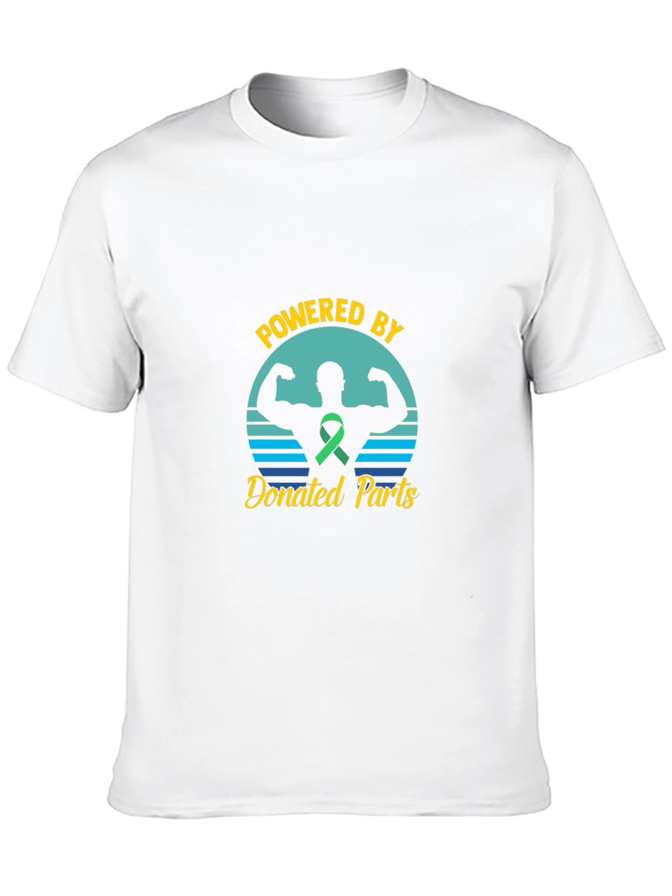 Powered By Donated Parts Black T-Shirt