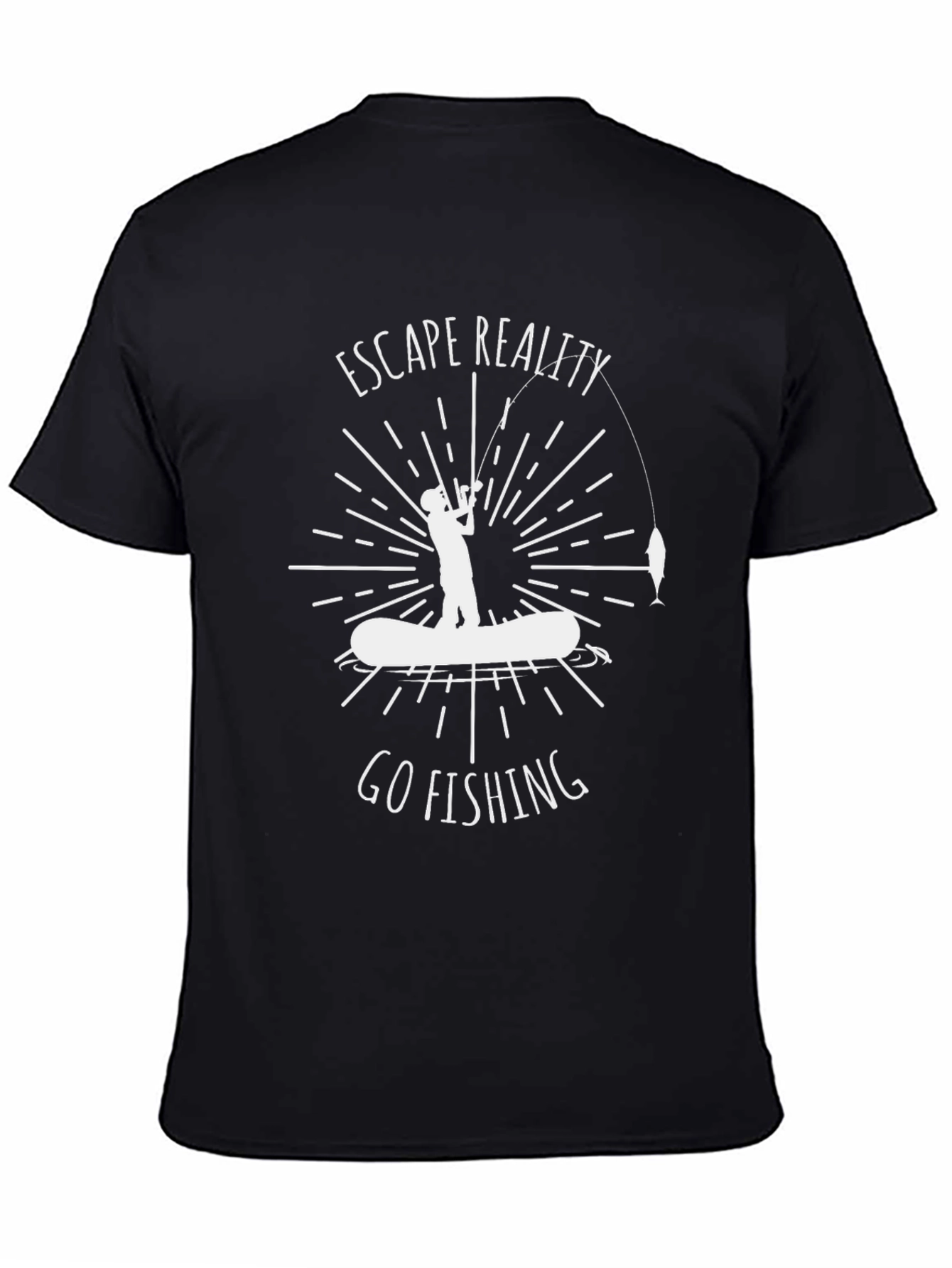 Escape Reality Fishing Graphic Tee