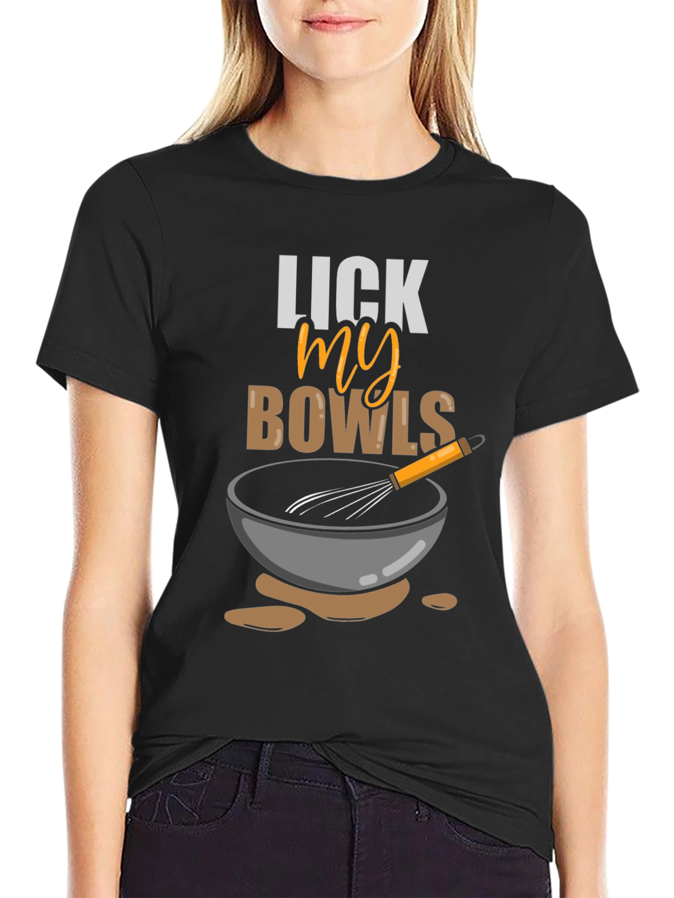 Lick My Bowls Graphic T-Shirt