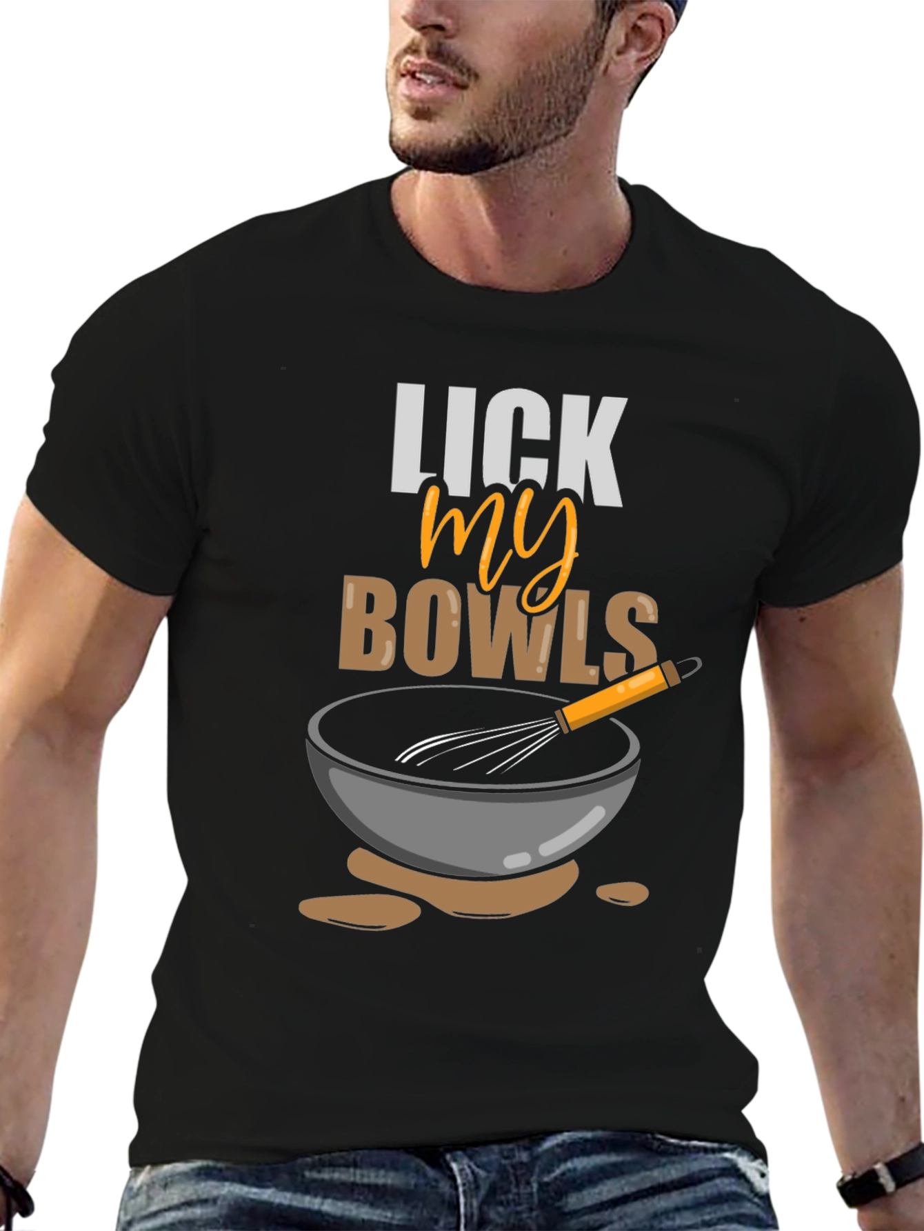 Lick My Bowls Graphic T-Shirt