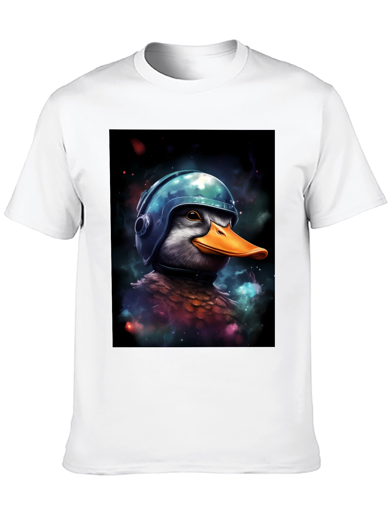 Duck in Helmet Graphic Tee