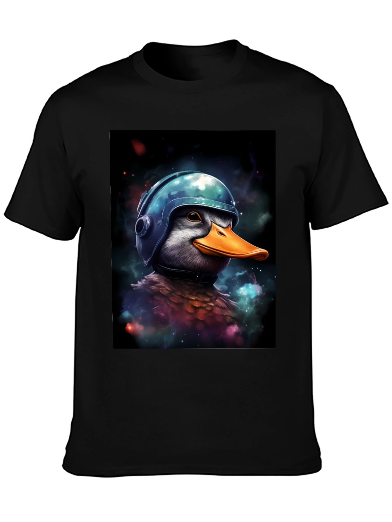 Duck in Helmet Graphic Tee