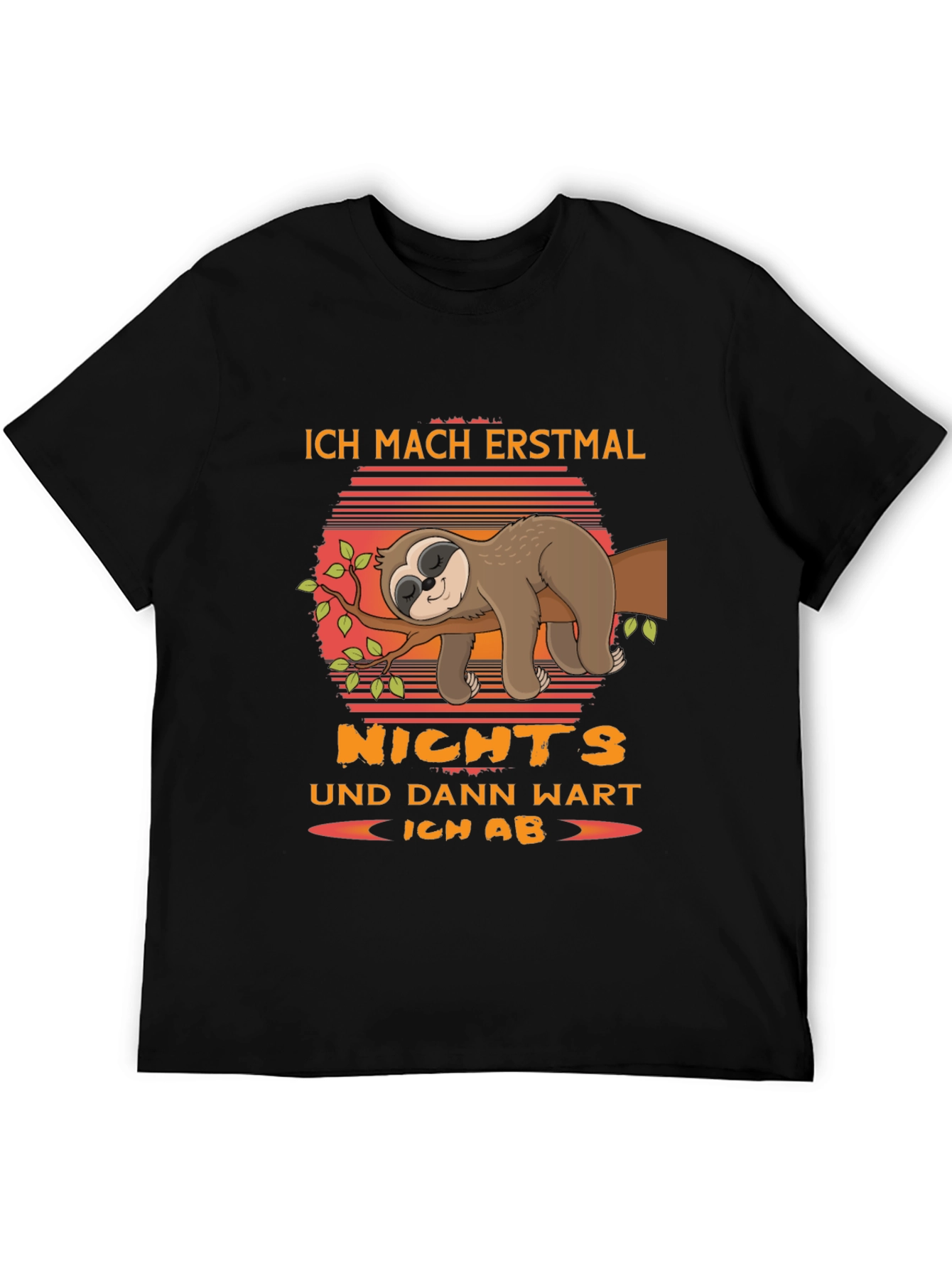 Ich Mach Erstmal Nichts Sloth Graphic Tee