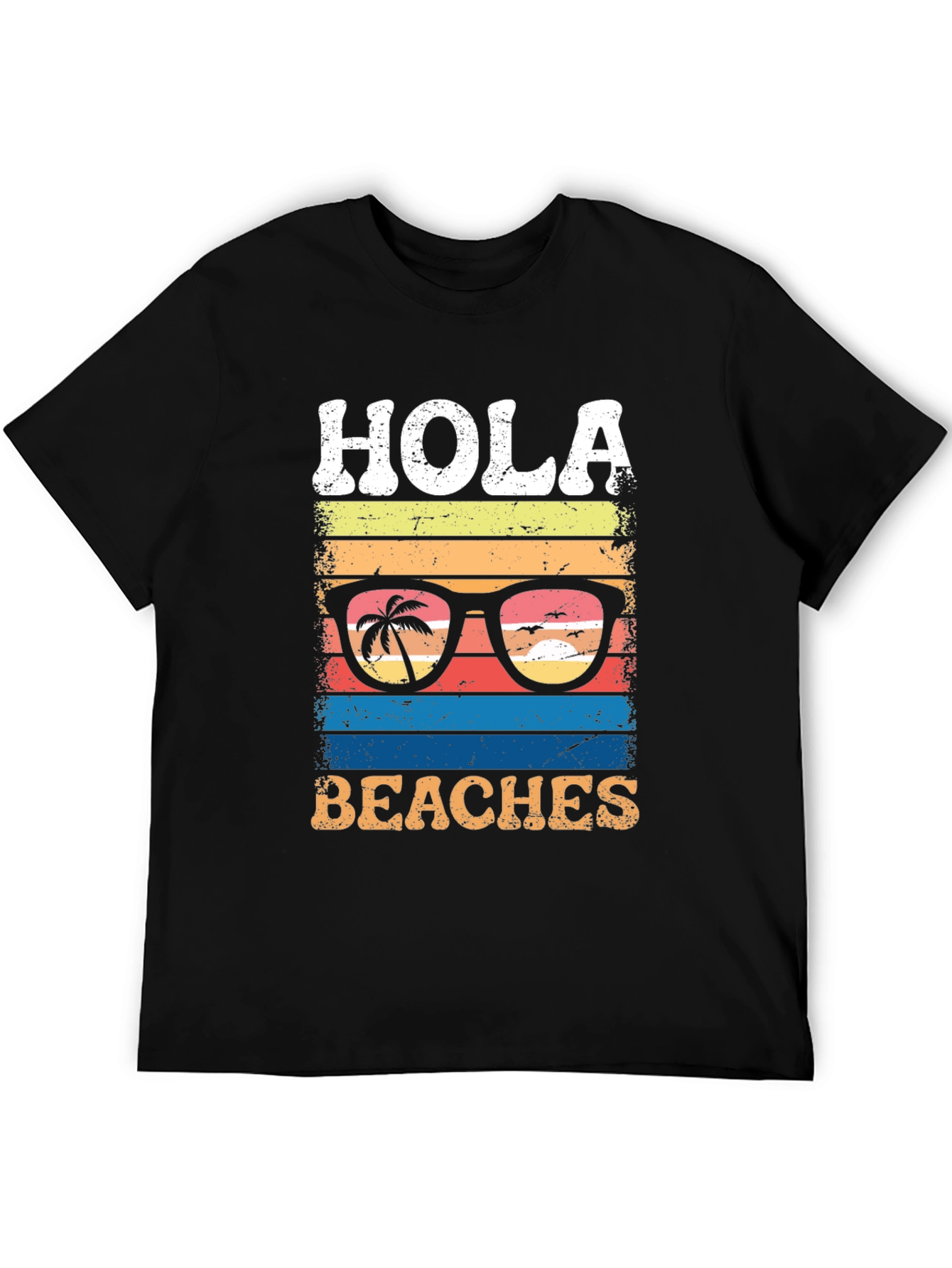 Hola Beaches Graphic T-Shirt