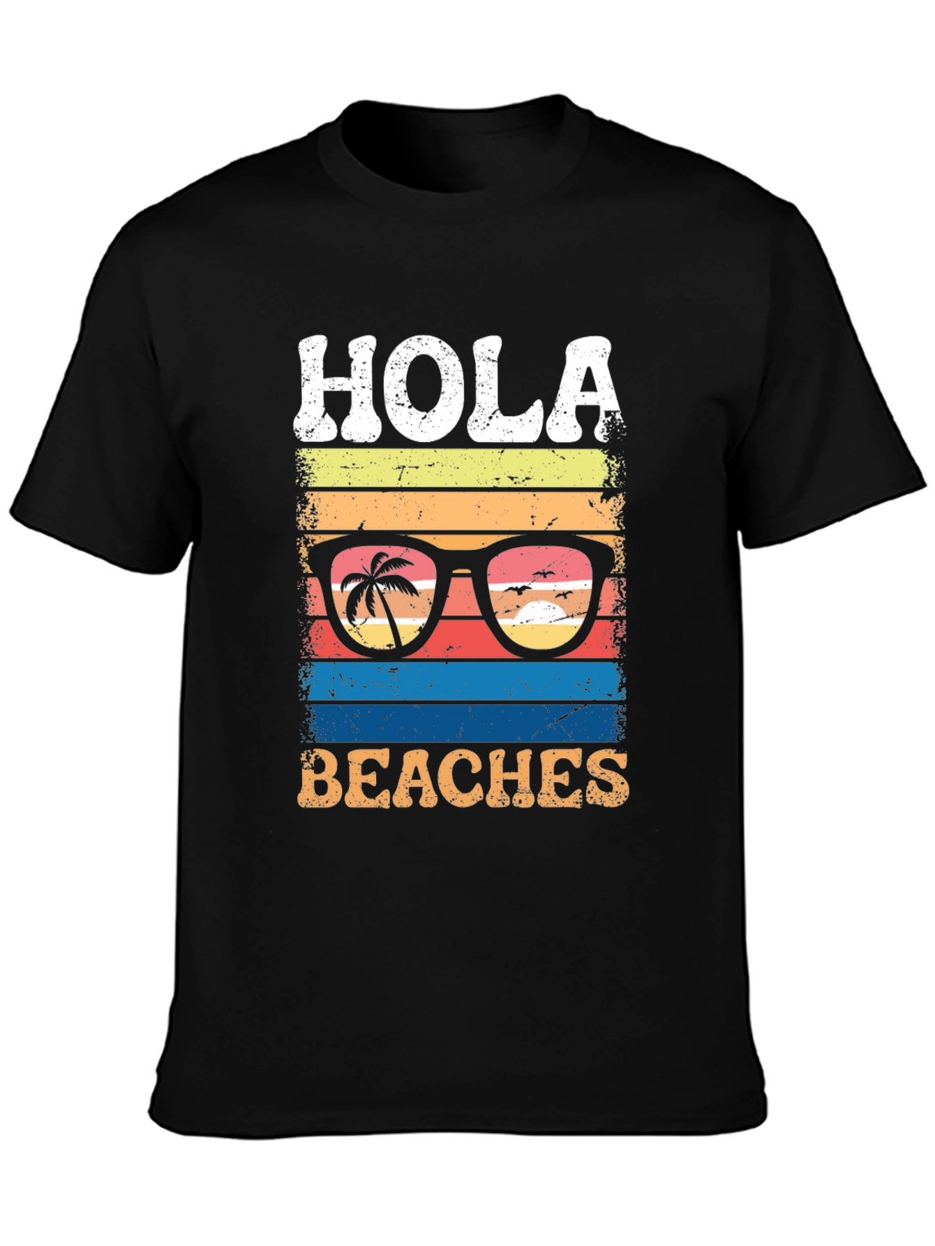 Hola Beaches Graphic T-Shirt