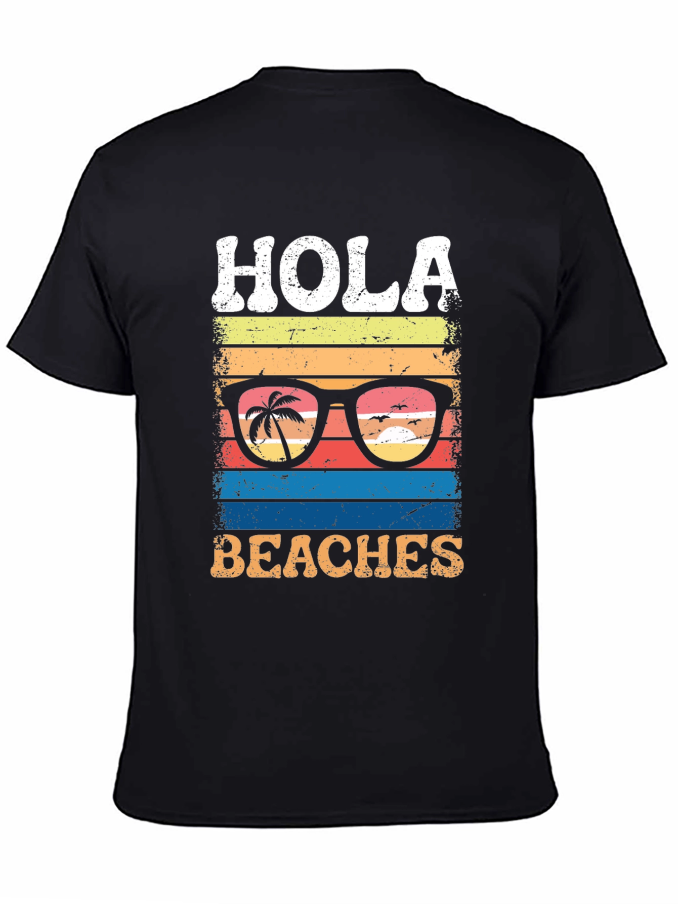 Hola Beaches Graphic T-Shirt