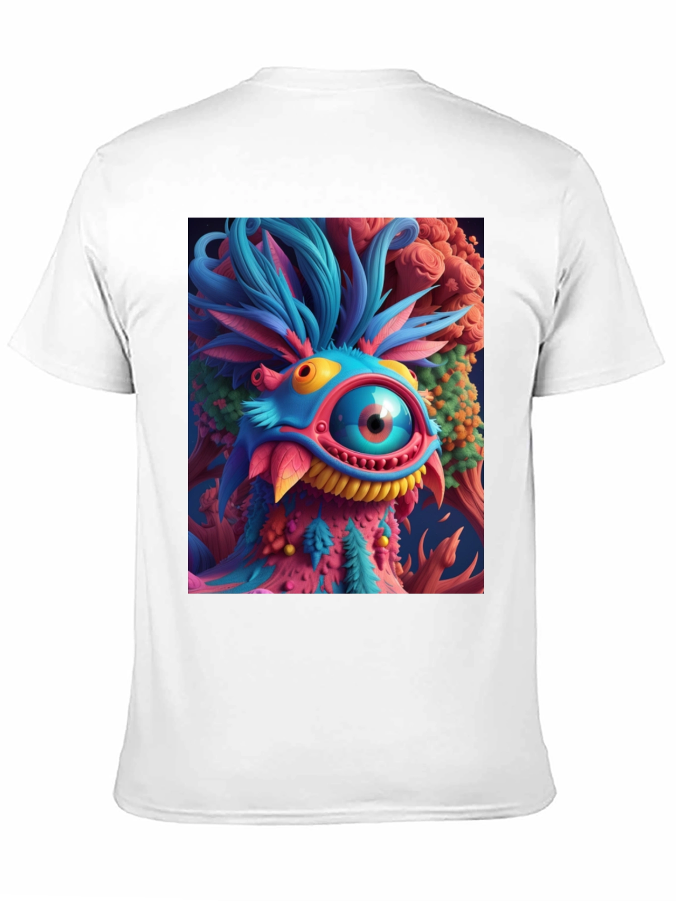 Funky Monster Graphic Tee - Eye-Catching Design