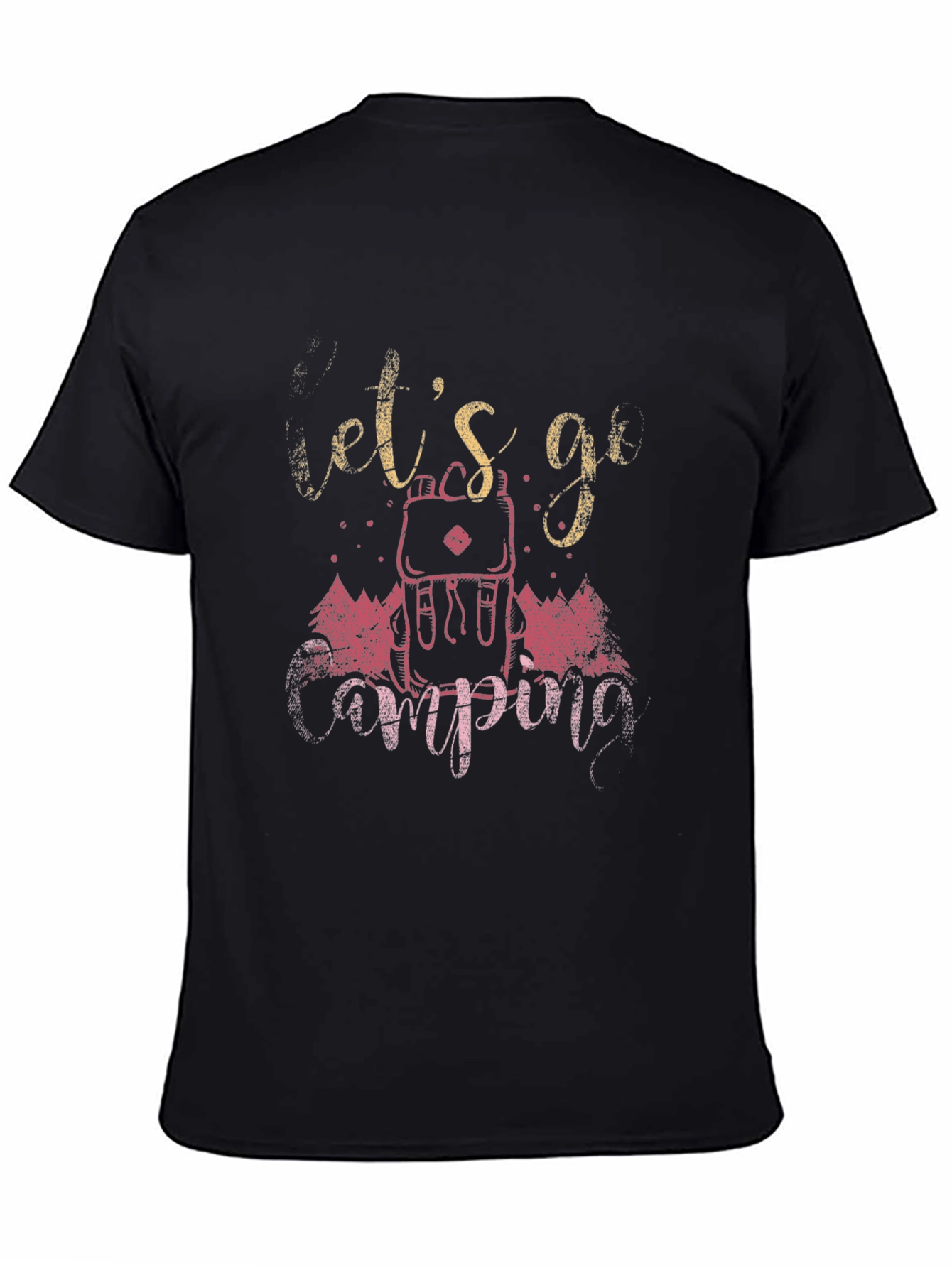 Lets Go Camping Graphic Tee