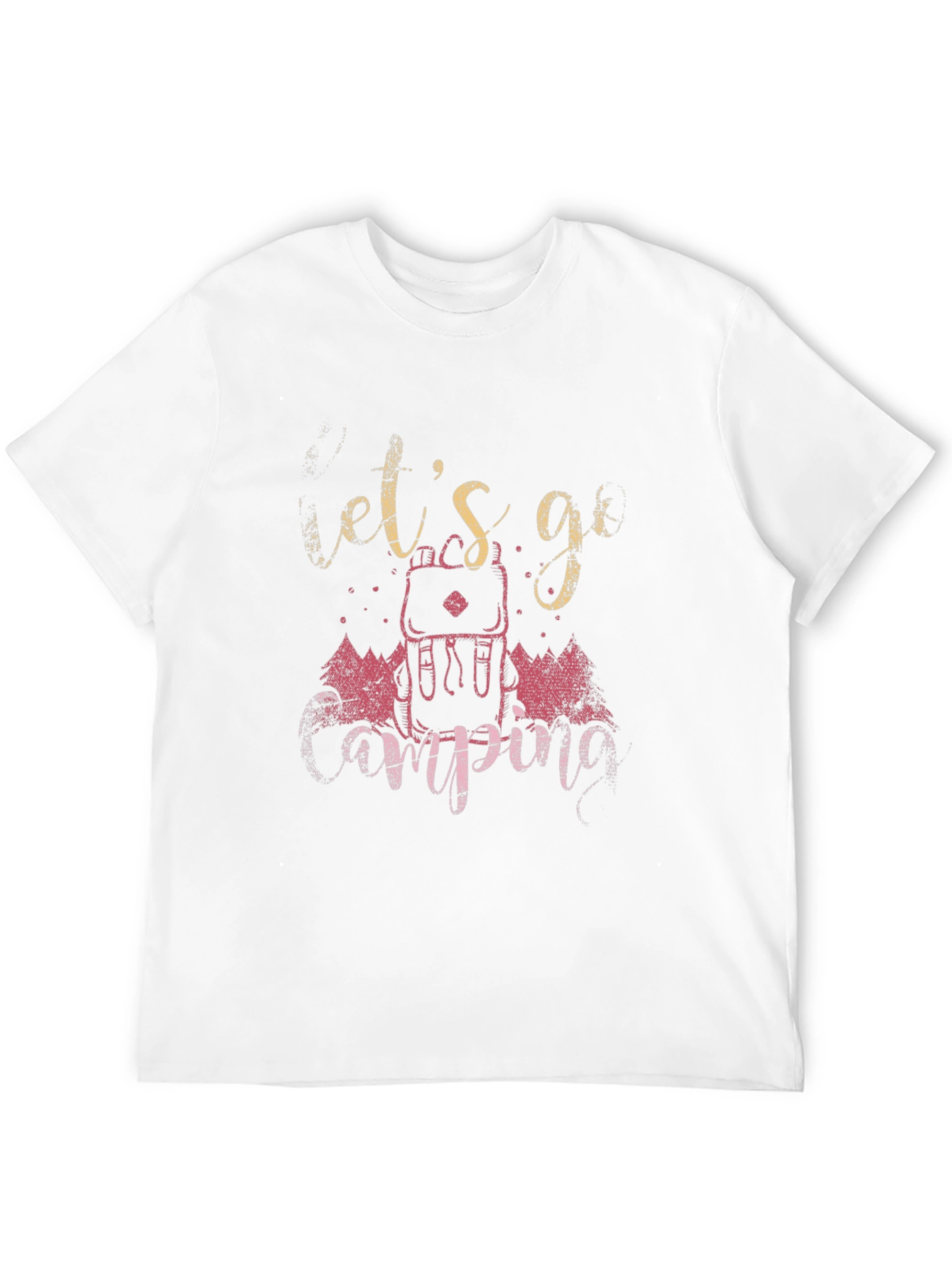 Lets Go Camping Graphic Tee