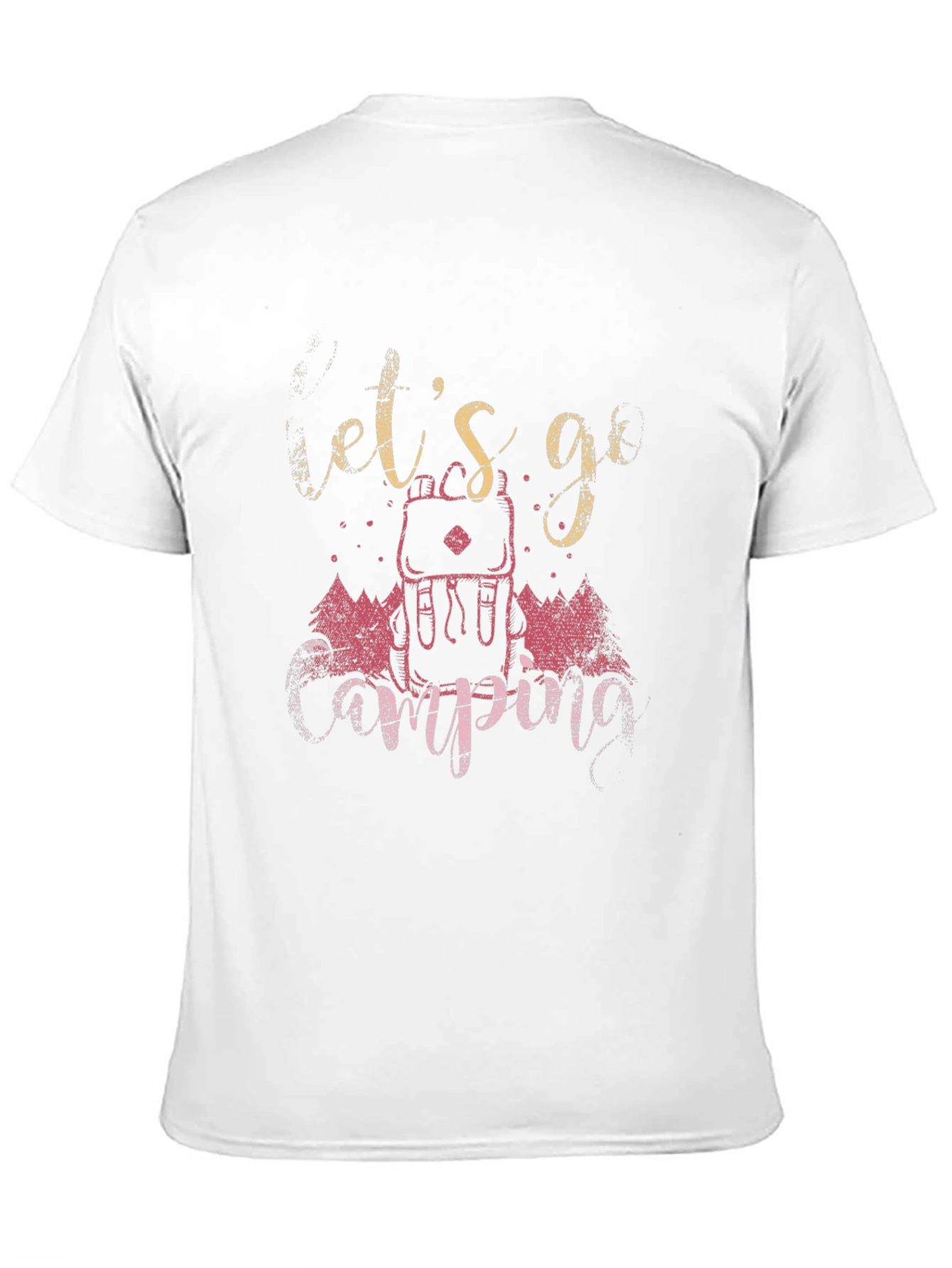 Lets Go Camping Graphic Tee