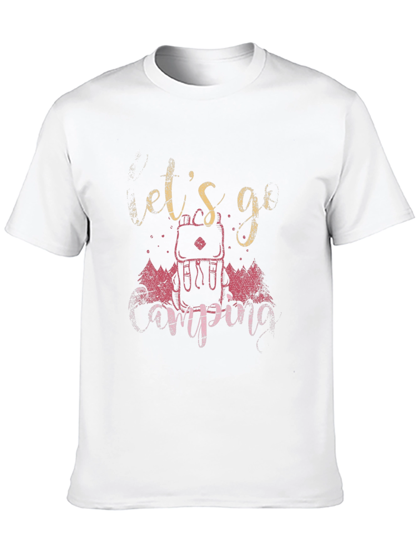 Lets Go Camping Graphic Tee