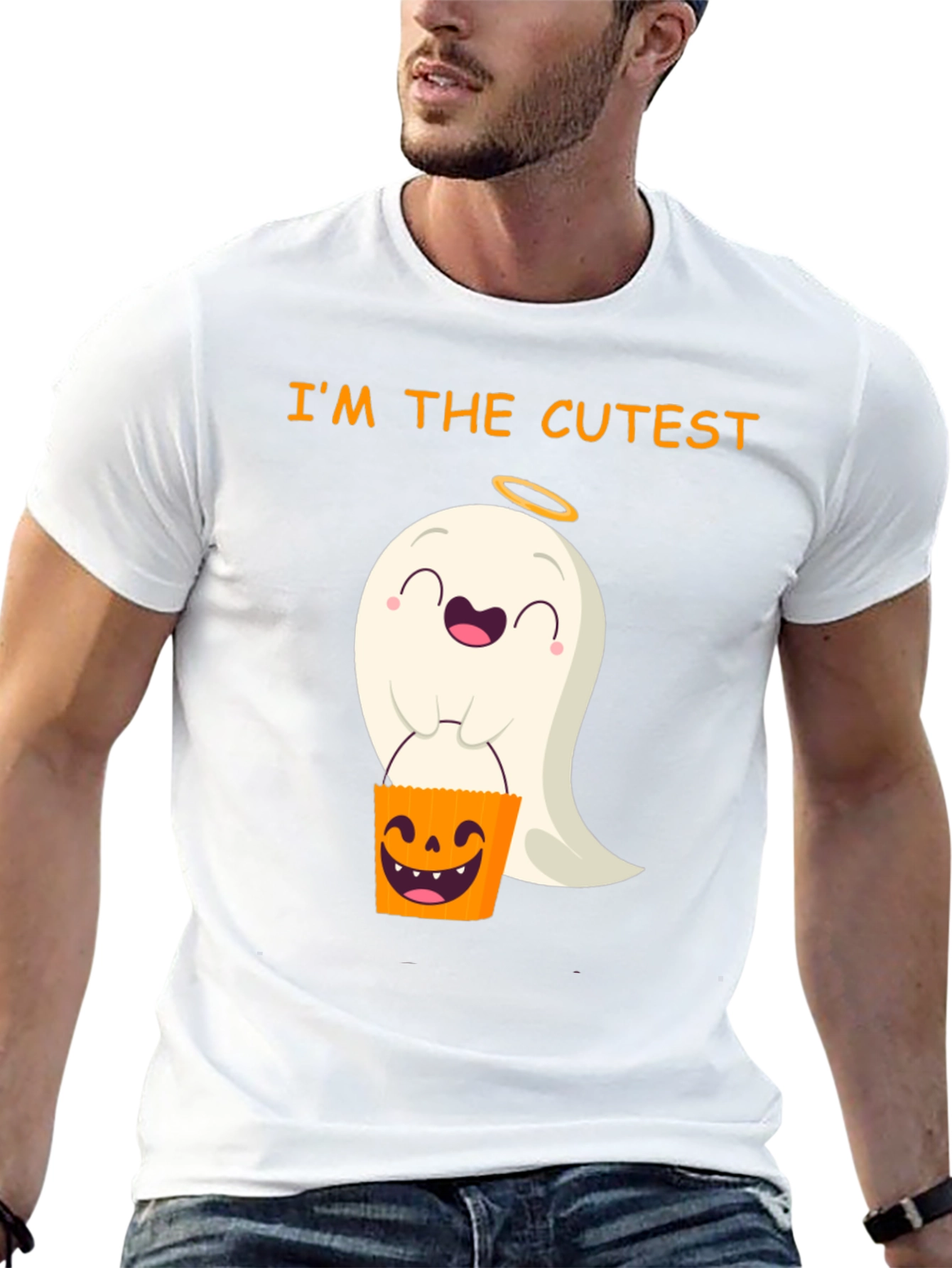 Cute Ghost Halloween T-Shirt