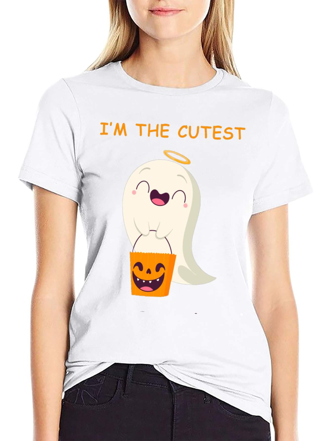 Cute Ghost Halloween T-Shirt
