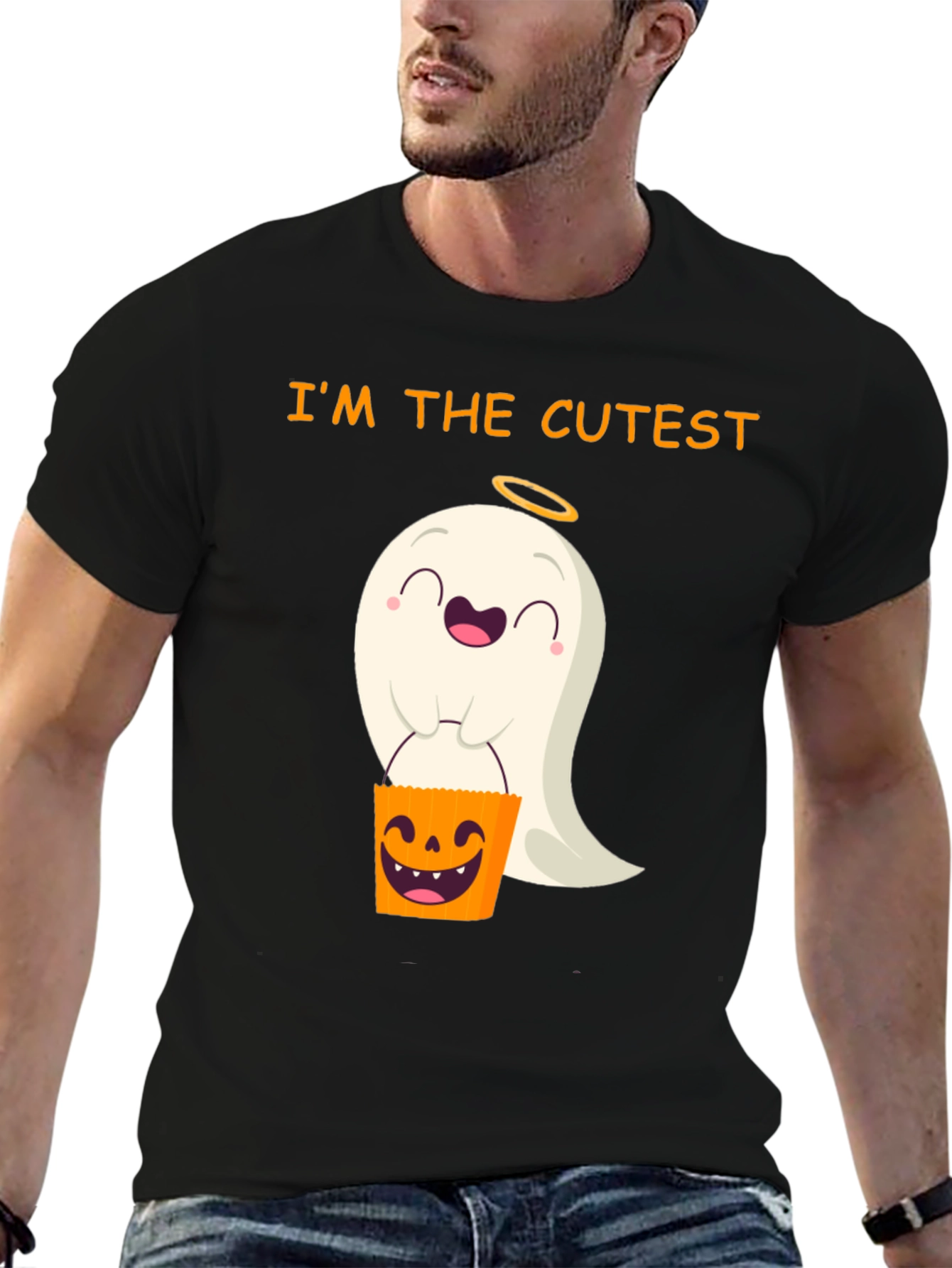 Cute Ghost Halloween T-Shirt