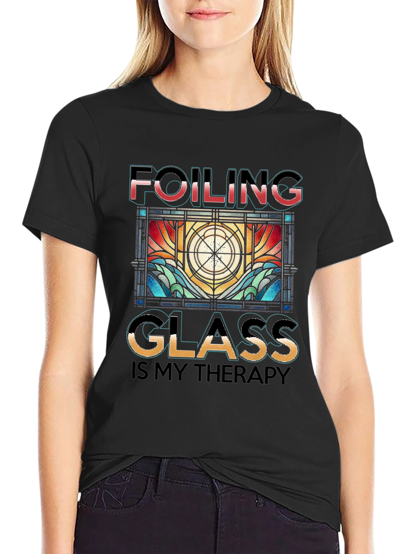 Foiling Glass Therapy T-Shirt